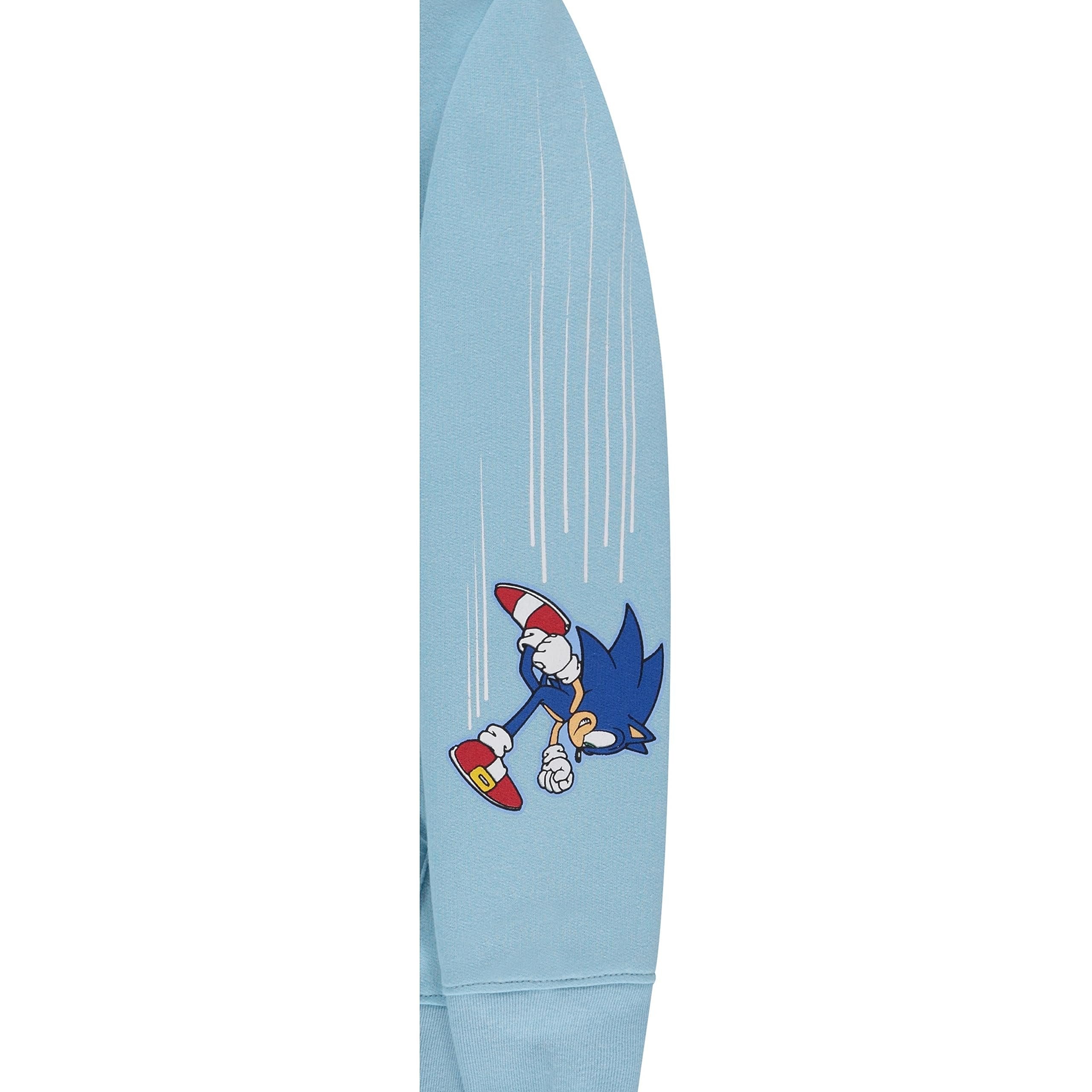 Boys' Sonic & Tails Hoodie - Navy, Sizes 4-20, Sonic the Hedgehog Pullover