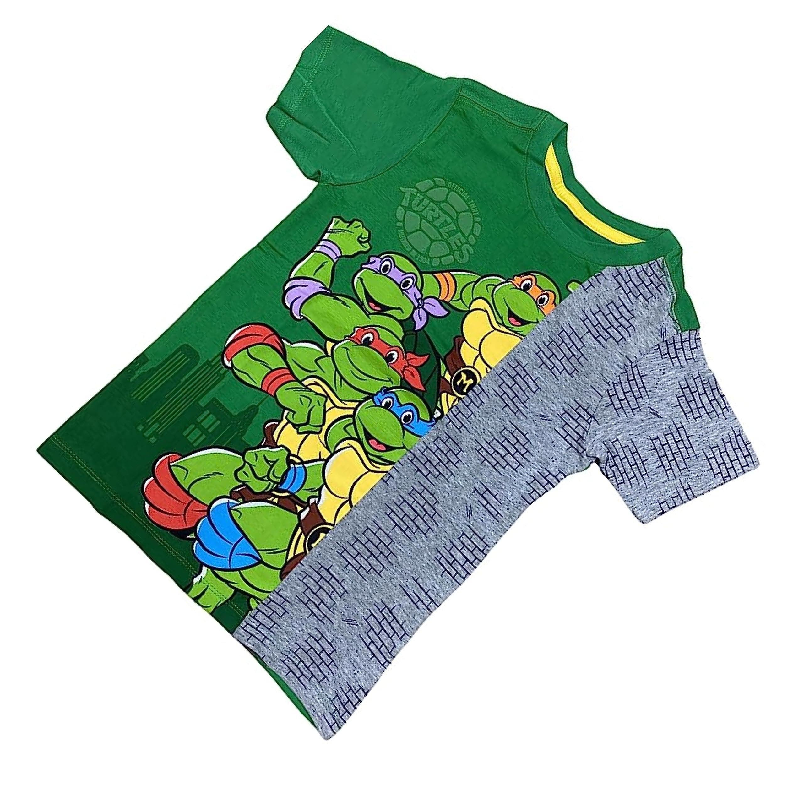 Teenage Mutant Ninja Turtles Boys Short Sleeve T-Shirt - Little and Big Boys 4-20 Sand