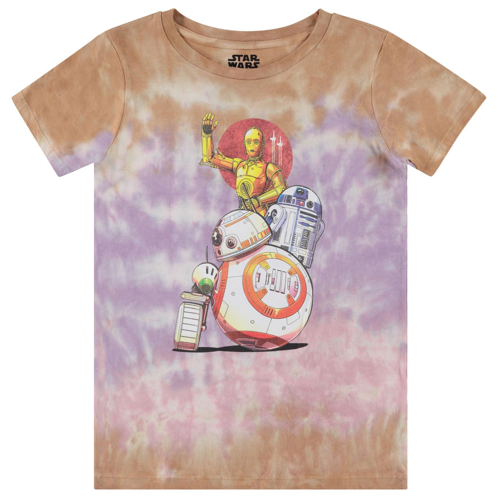 Star Wars Girls' T-Shirt (Large-12/14, Star Wars Logo)