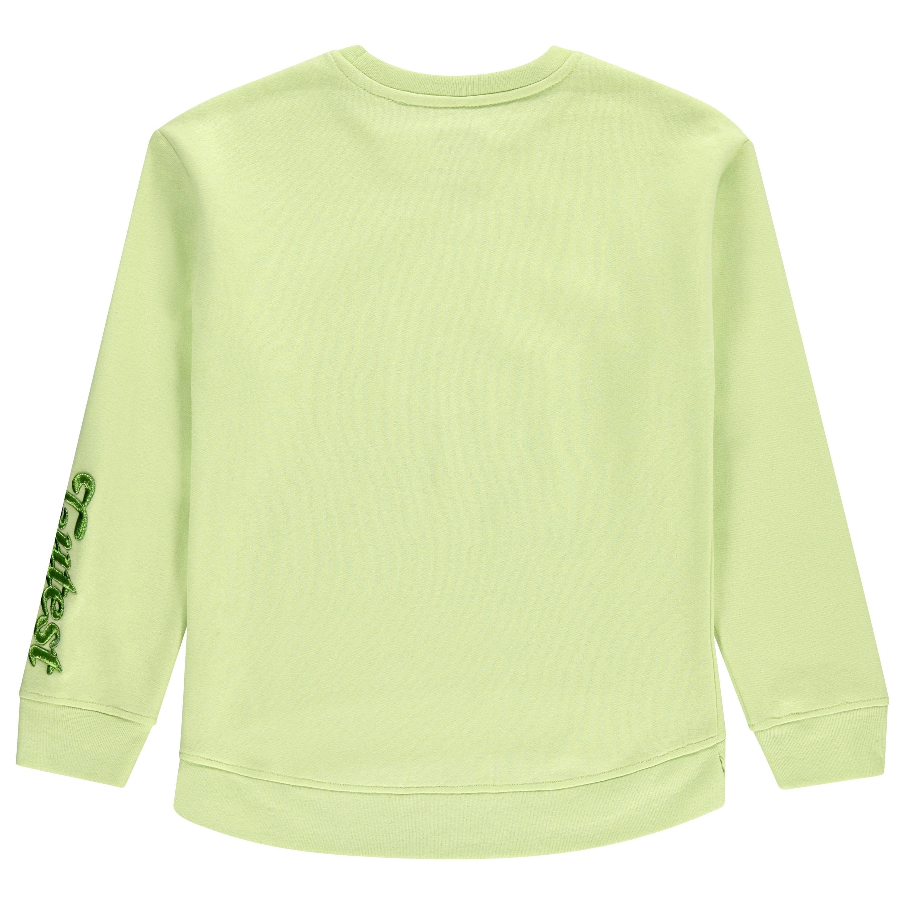 STAR WARS Girls Baby Yoda Crewneck Sweatshirt and Shorts Clothing Set- Little and Big Girl Sizes 4-16