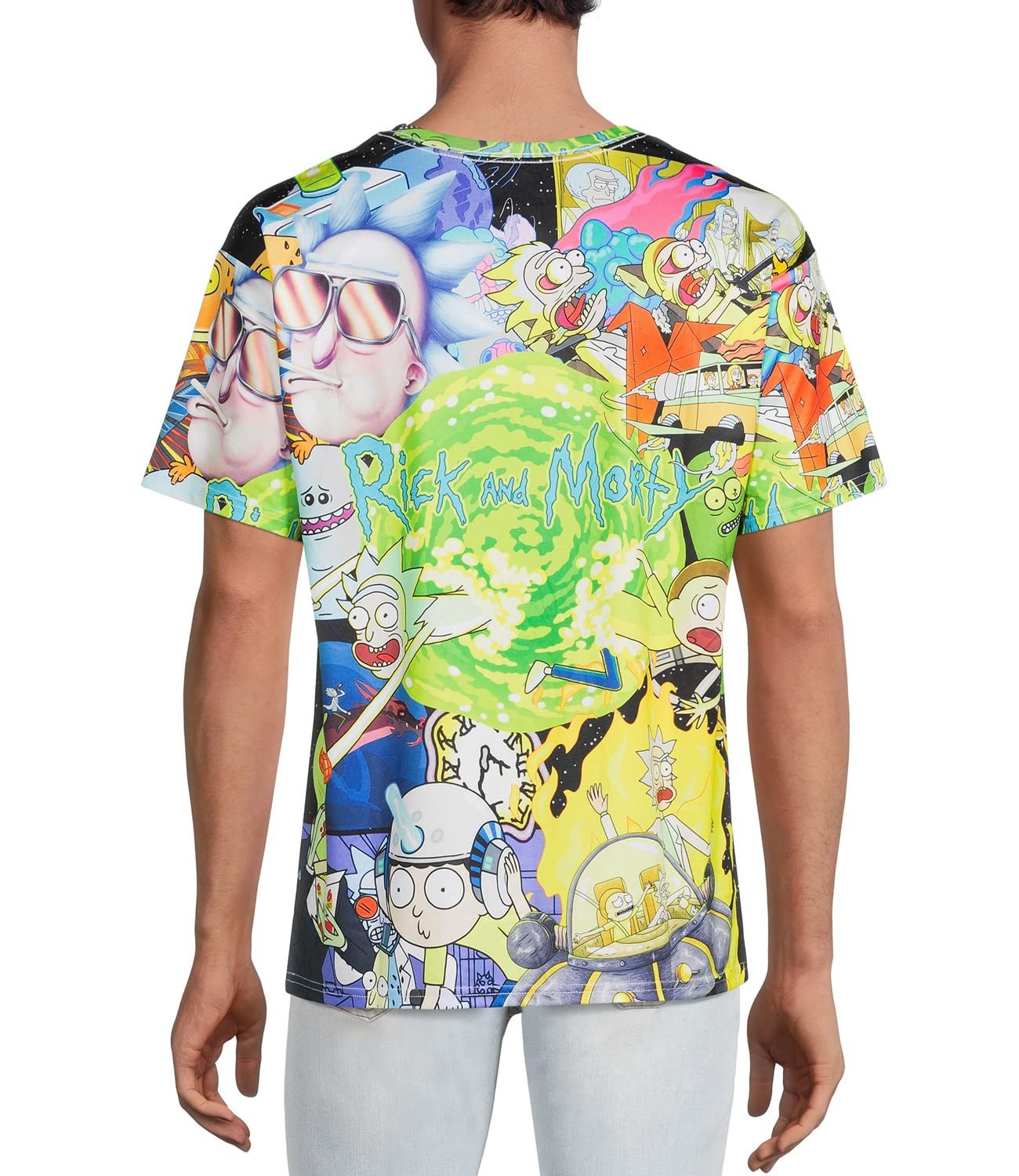 FREEZE Rick & Morty Mens Short Sleeve T-Shirt