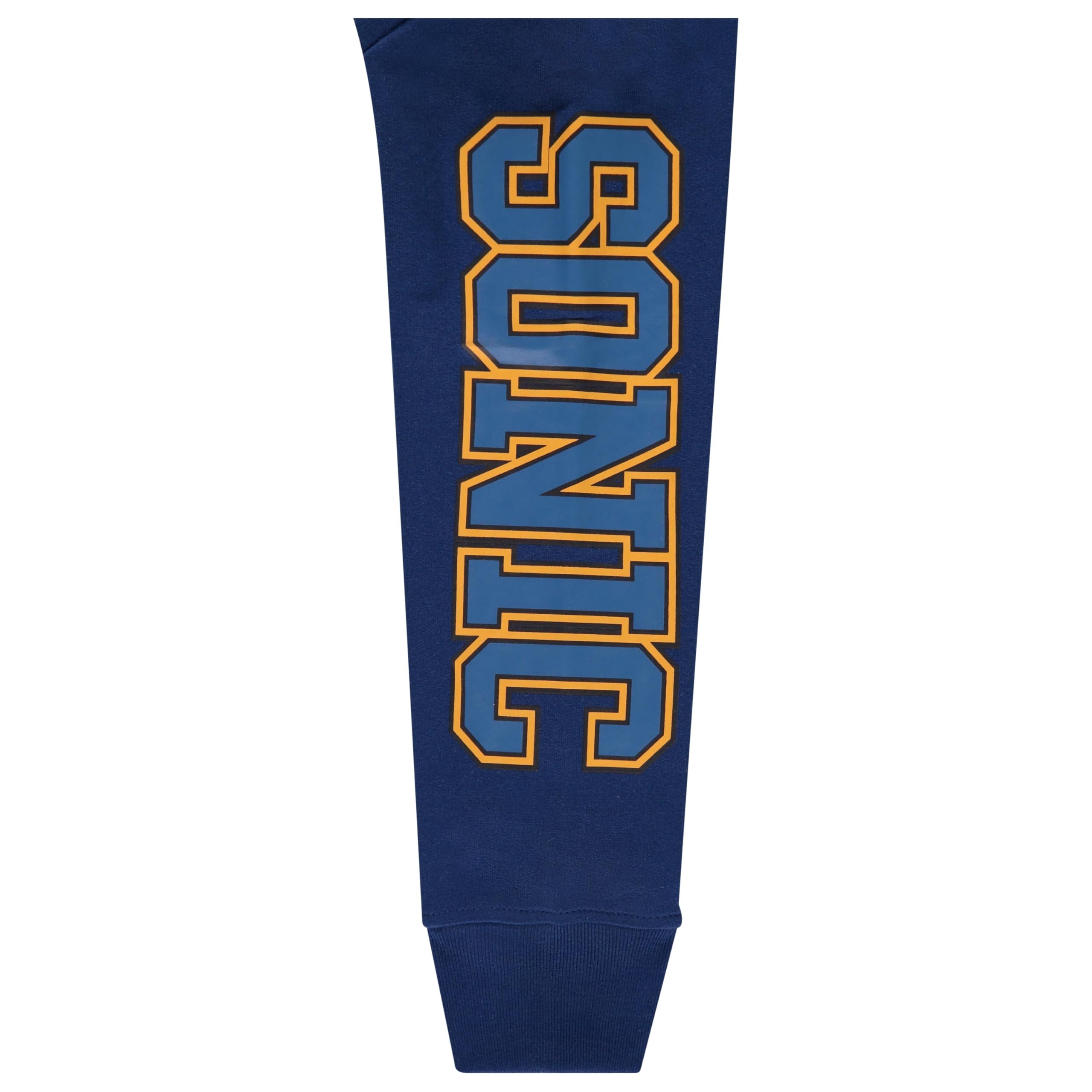 Sonic The Hedgehog Boys Graphic Hoodie and Jogger Pants 2-Piece Outfit Set- Sizes 4-20