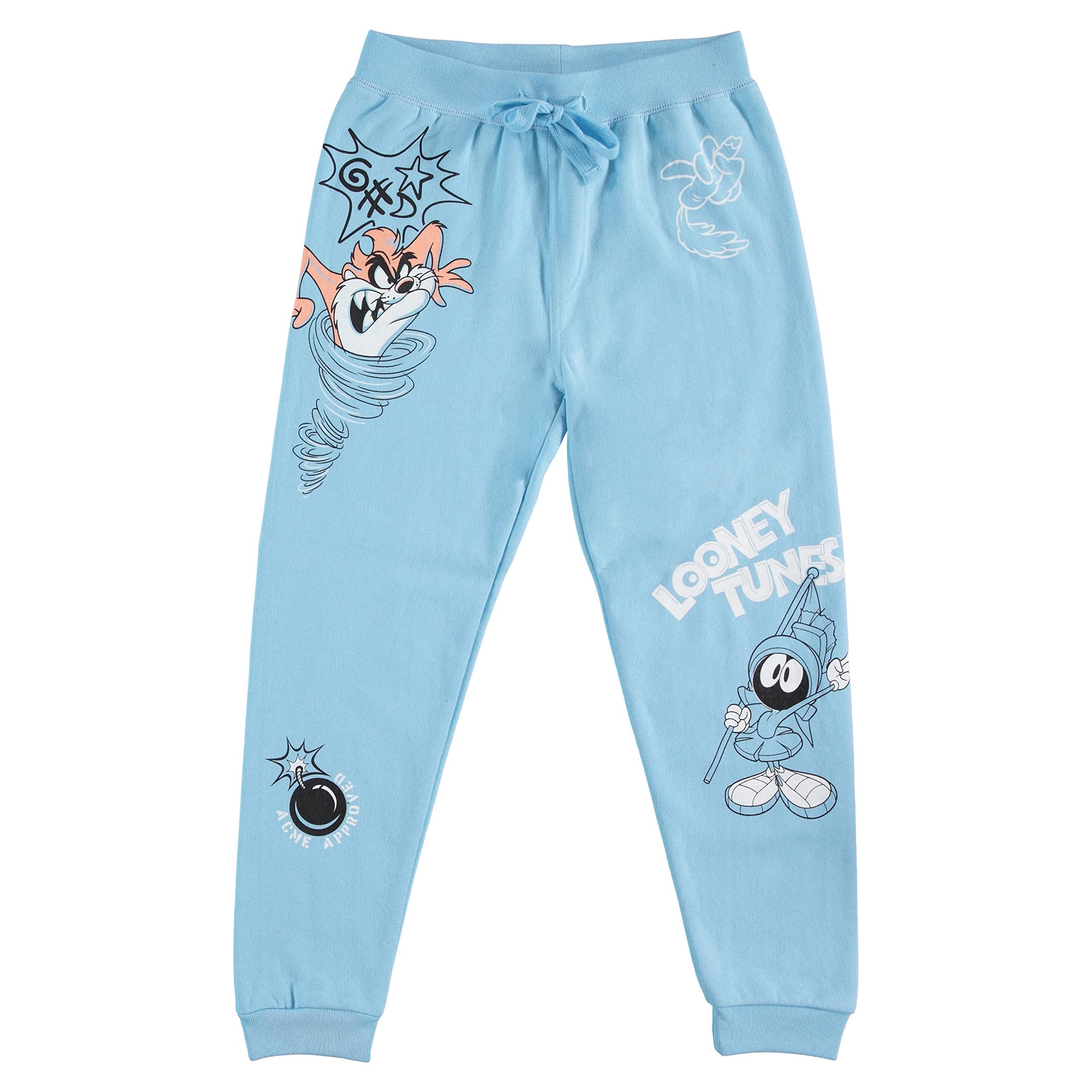 LOONEY TUNES Boys Hoodie and Jogger Pants 2-Piece Outfit Set- Boys Sizes 4-16