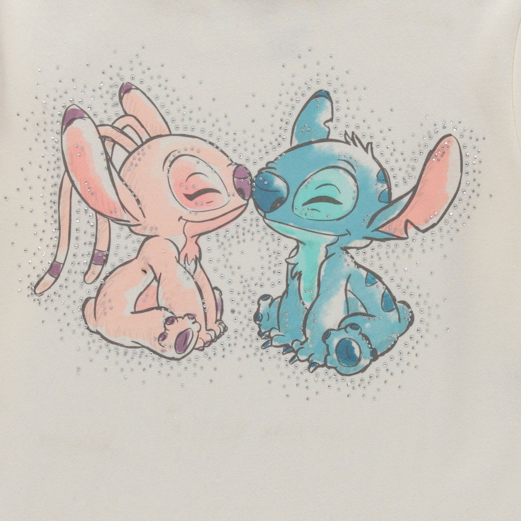 Disney Lilo & Stitch Girls Hoodie - Stitch Skimmer Pull Over Hoodie- Little and Big Girl Sizes 4-16