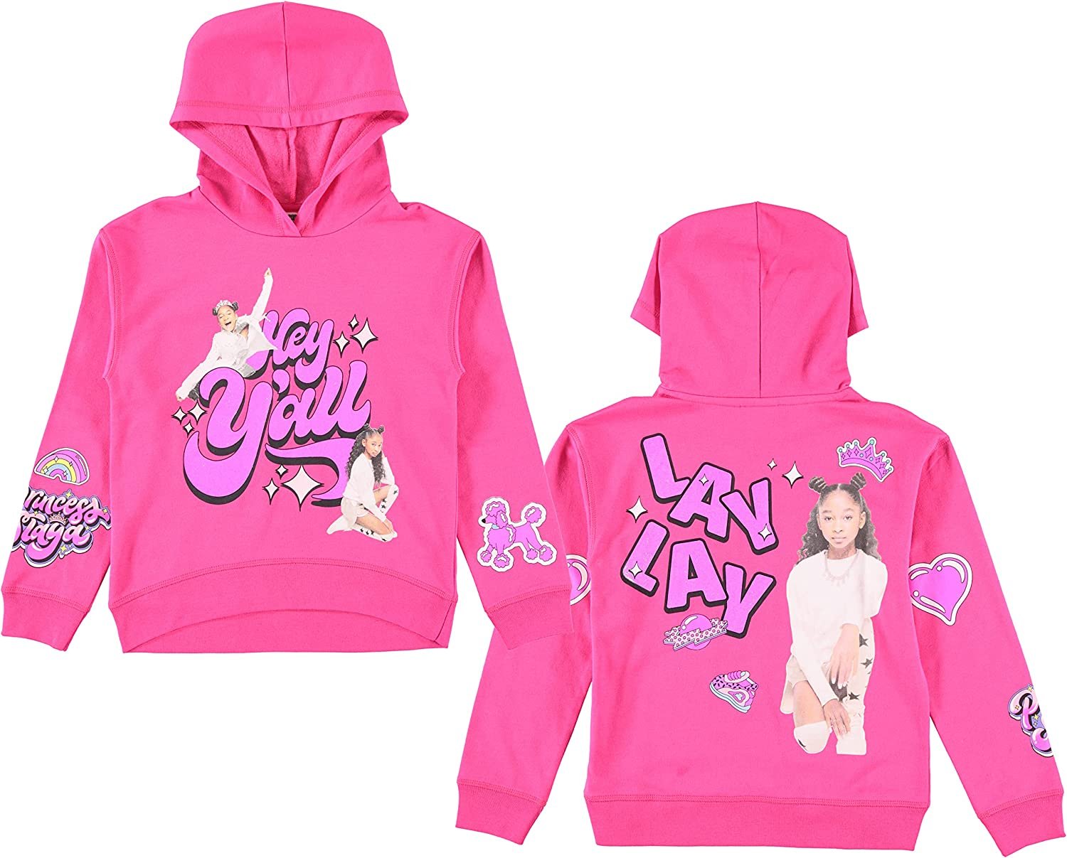 Nickelodeon That Girl Lay Lay Girls Free Style Sweatshirt -That Girl LAYLAY Pullover Sweatshirt- Sizes 4-16
