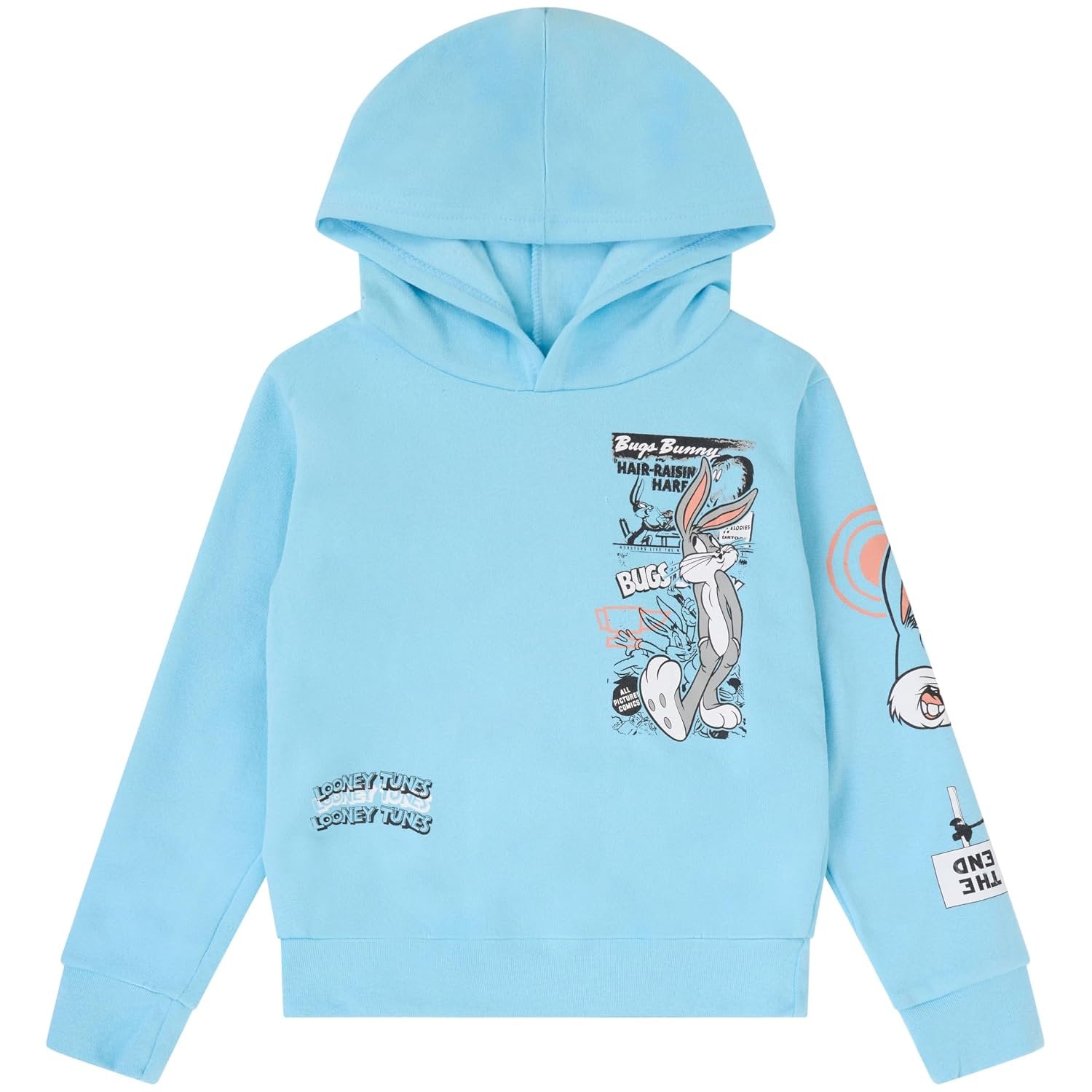 LOONEY TUNES Boys Hoodie and Jogger Pants 2-Piece Outfit Set- Boys Sizes 4-16