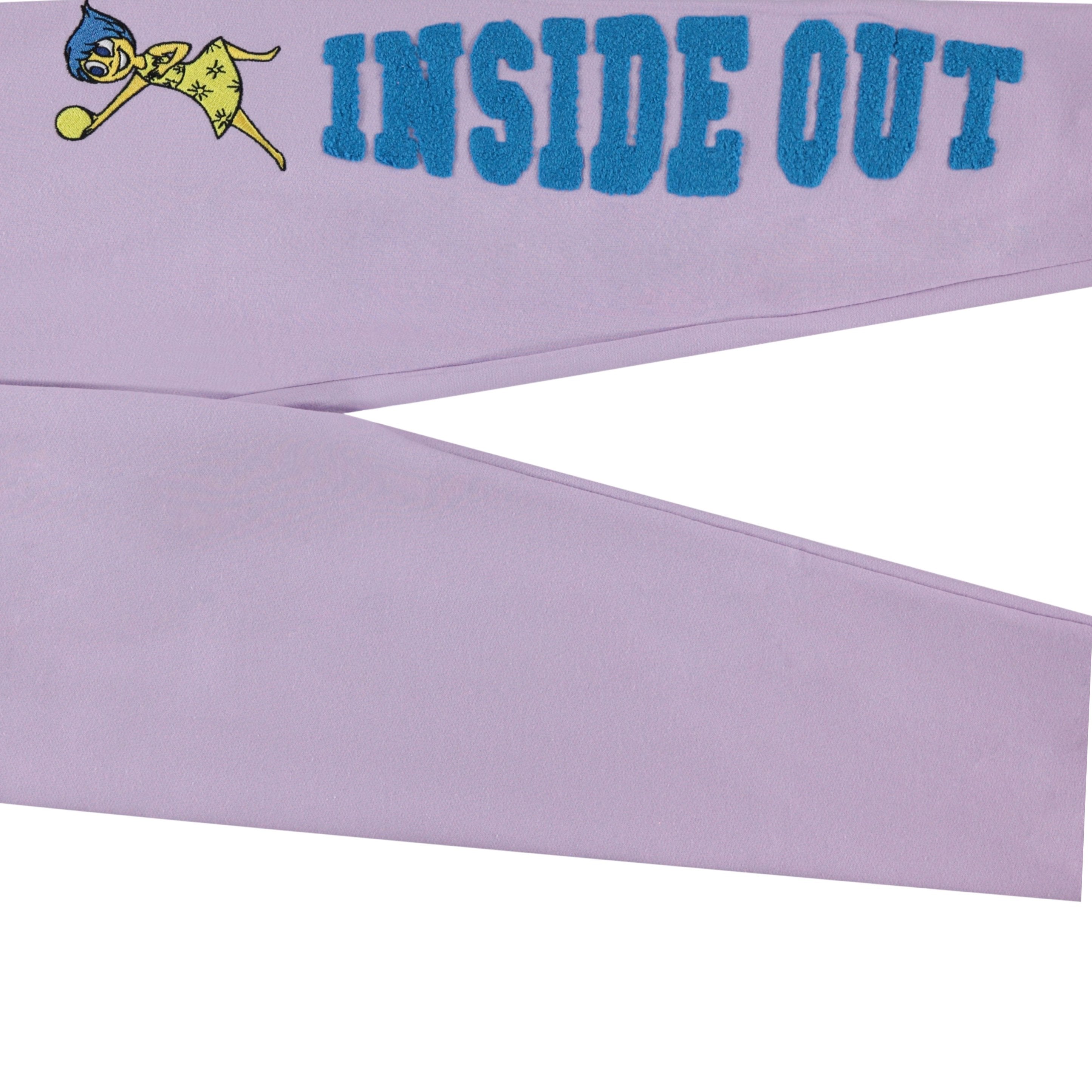Disney Movie Inside Out Girls Jogger Sweatpants Emotions in Motion, Little and Big Girls Sizes 4-16