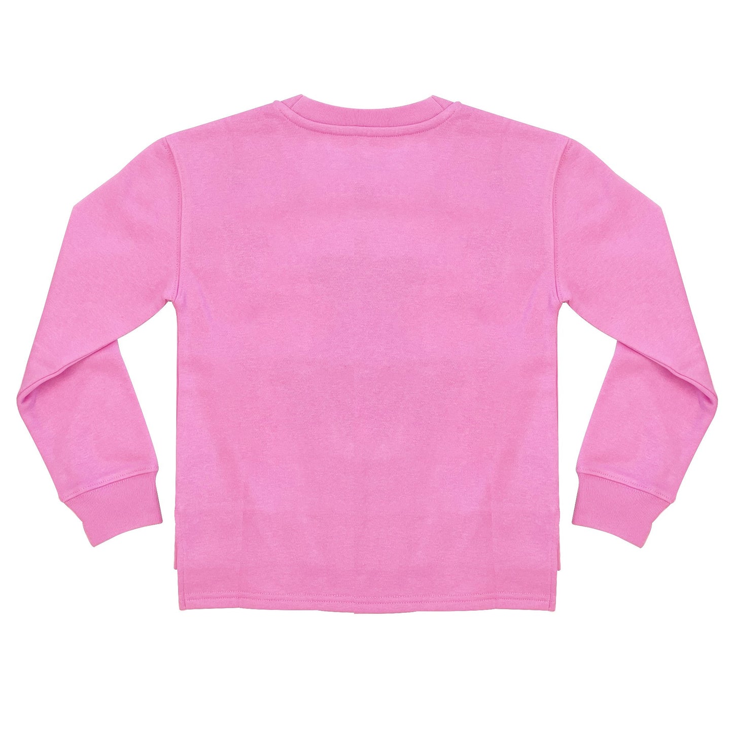 Minnie Mouse Girls Sweatshirt -Jumbo Print and Embroidery Minnie Mouse Sweater- Sizes 4-16