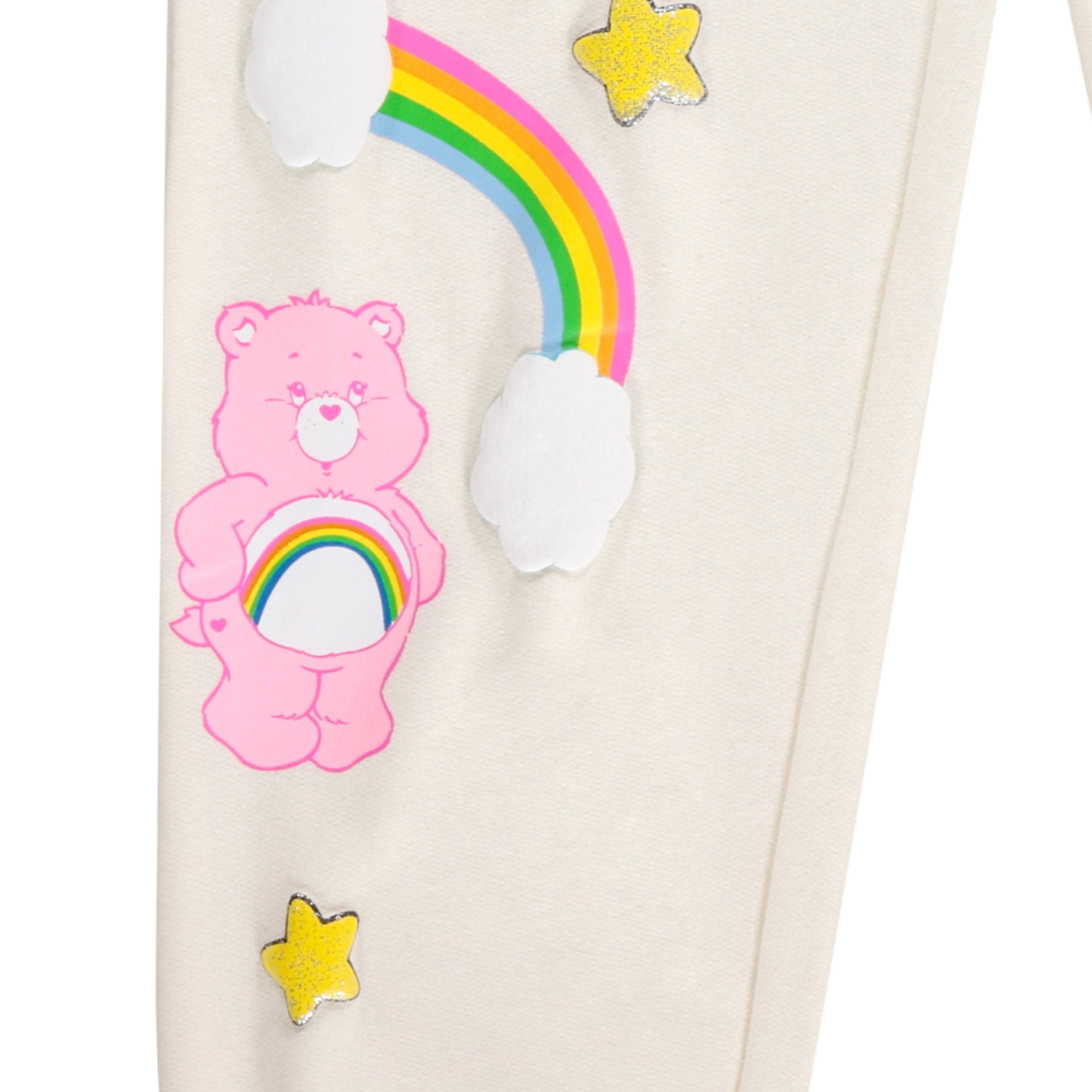 Care Bears Girls Cargo Sweatpants with Pockets Featuring Wish and Cheer Bear- Sizes 4-16