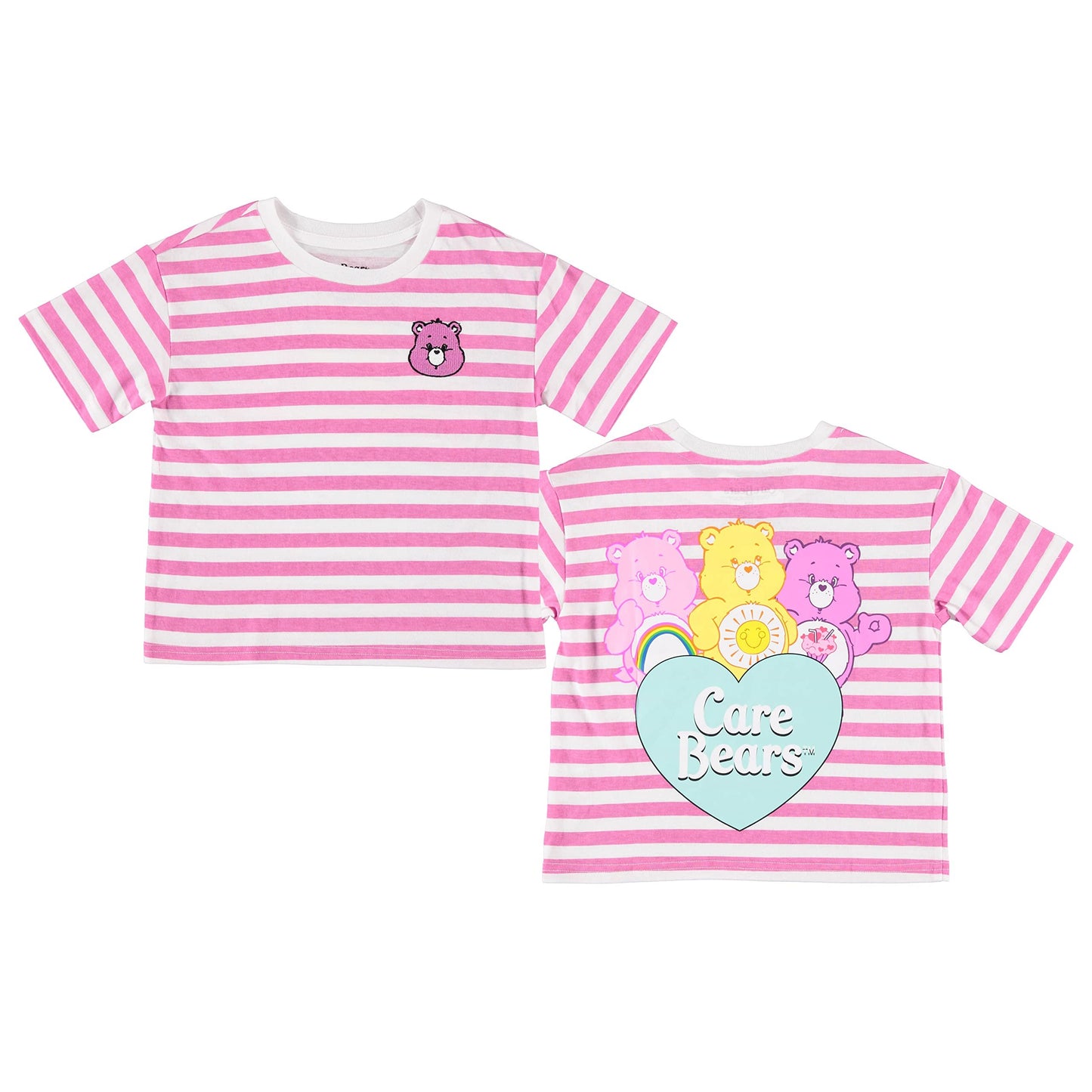 Girls Care Bears Short Sleeve T-Shirt- Sizes 4-16