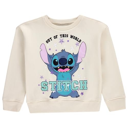Disney Girls Lilo & Stitch Clothing Set - Stitch Sweatshirt Hoodie and Jogger - 2-Piece Outfit Set - Sizes 4-16