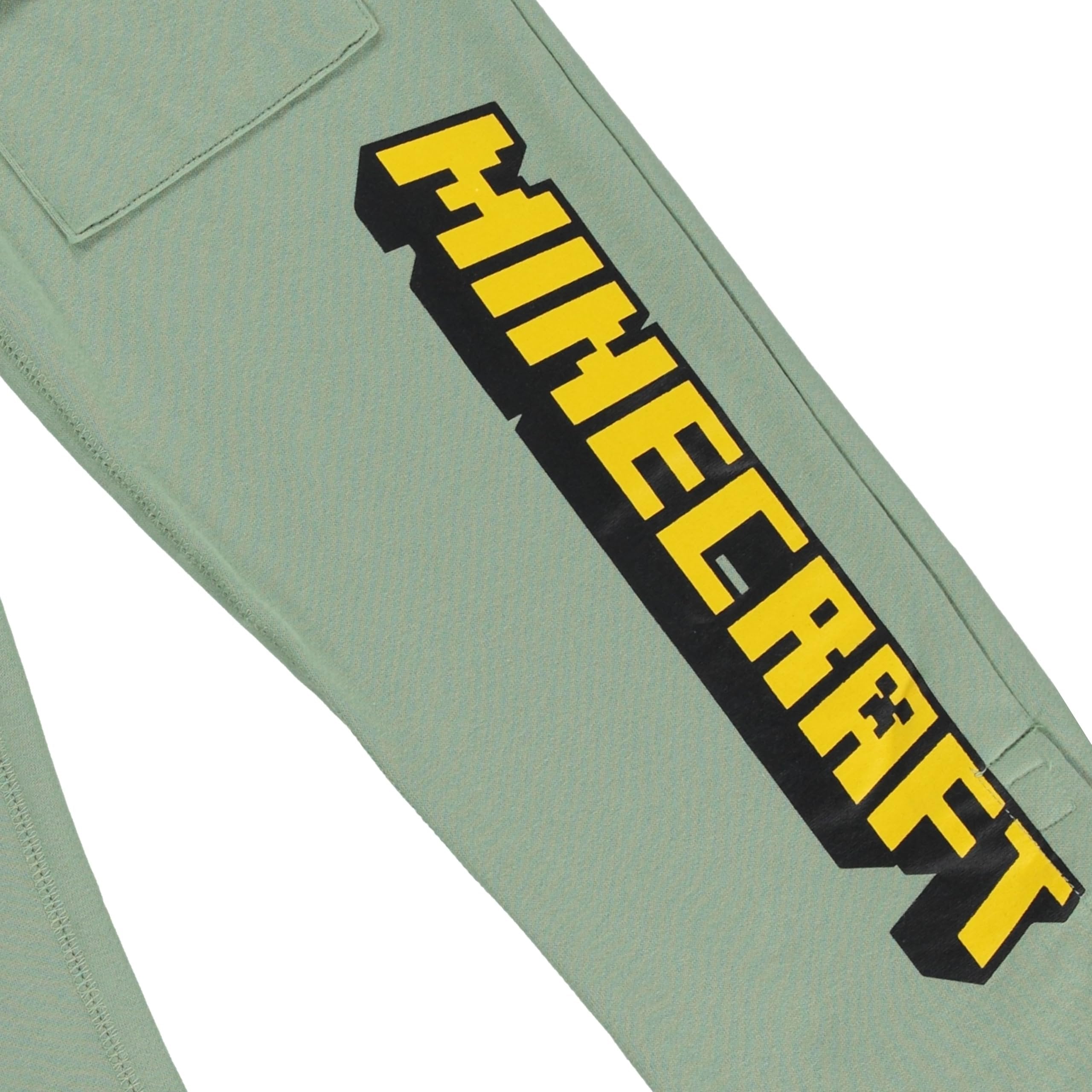 Minecraft Boys Adaptive Cargo Jogger Sweatpants Gaming Clothing Little and Big Boys Sizes XS-XL
