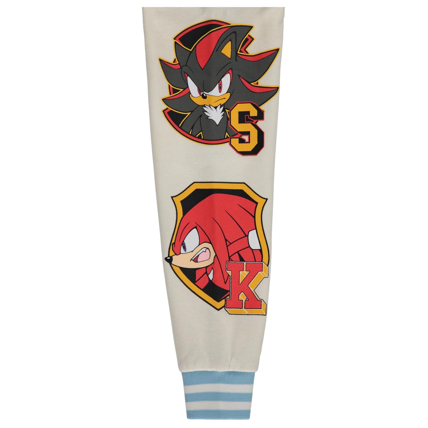 SEGA Boys Sonic the Hedgehog Varsity Jacket, Shadow & Knuckles- Little Boys 4-7