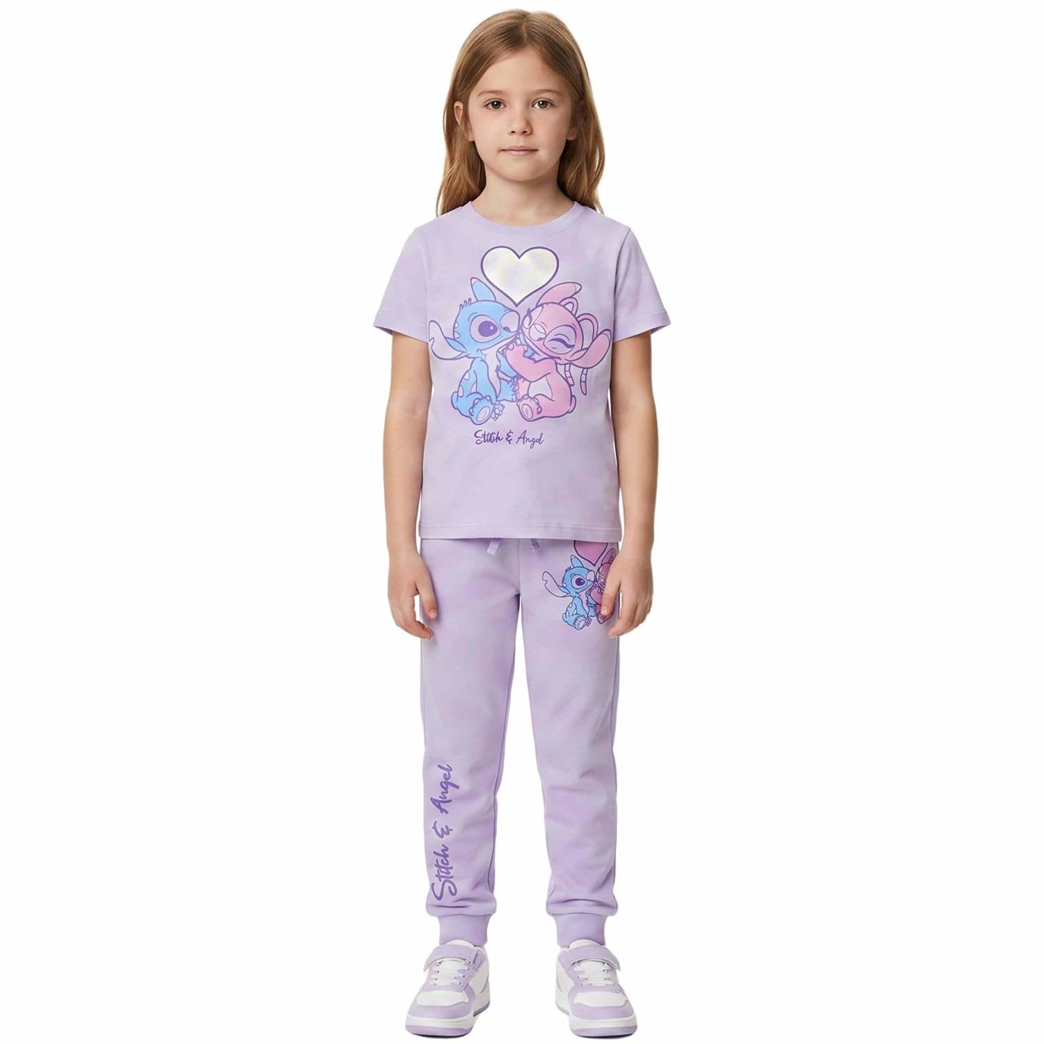 Disney Lilo & Stitch Girls Shirt & Pants Outfit Set, Sizes 4-16
