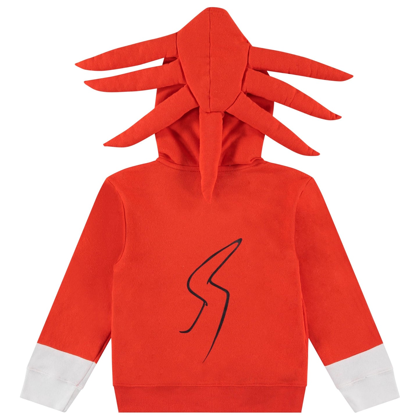 Boys Sonic The Hedgehog Shadow,Tails and Knuckles Cosplay Zip Up Fleece Hoodie-Boys 4-20