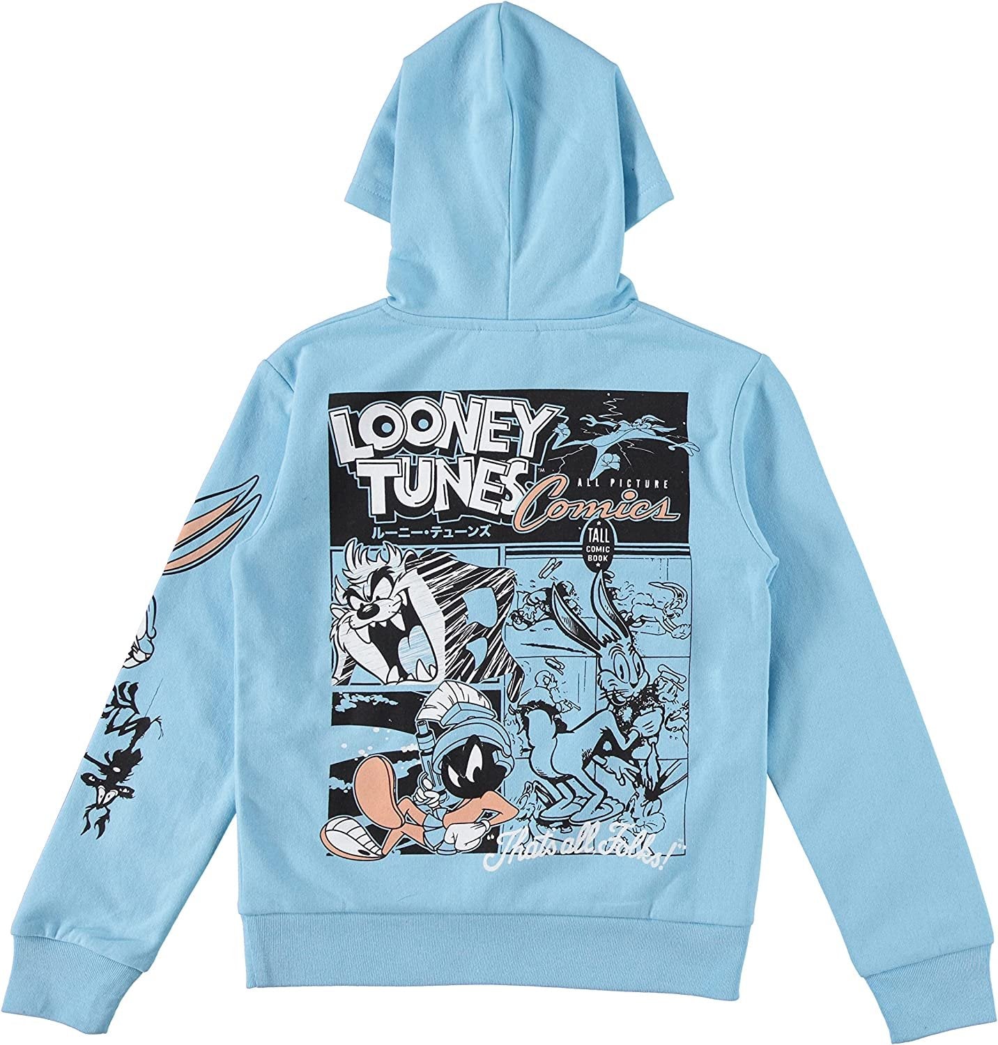 LOONEY TUNES Boys Hoodie and Jogger Pants 2-Piece Outfit Set- Boys Sizes 4-16