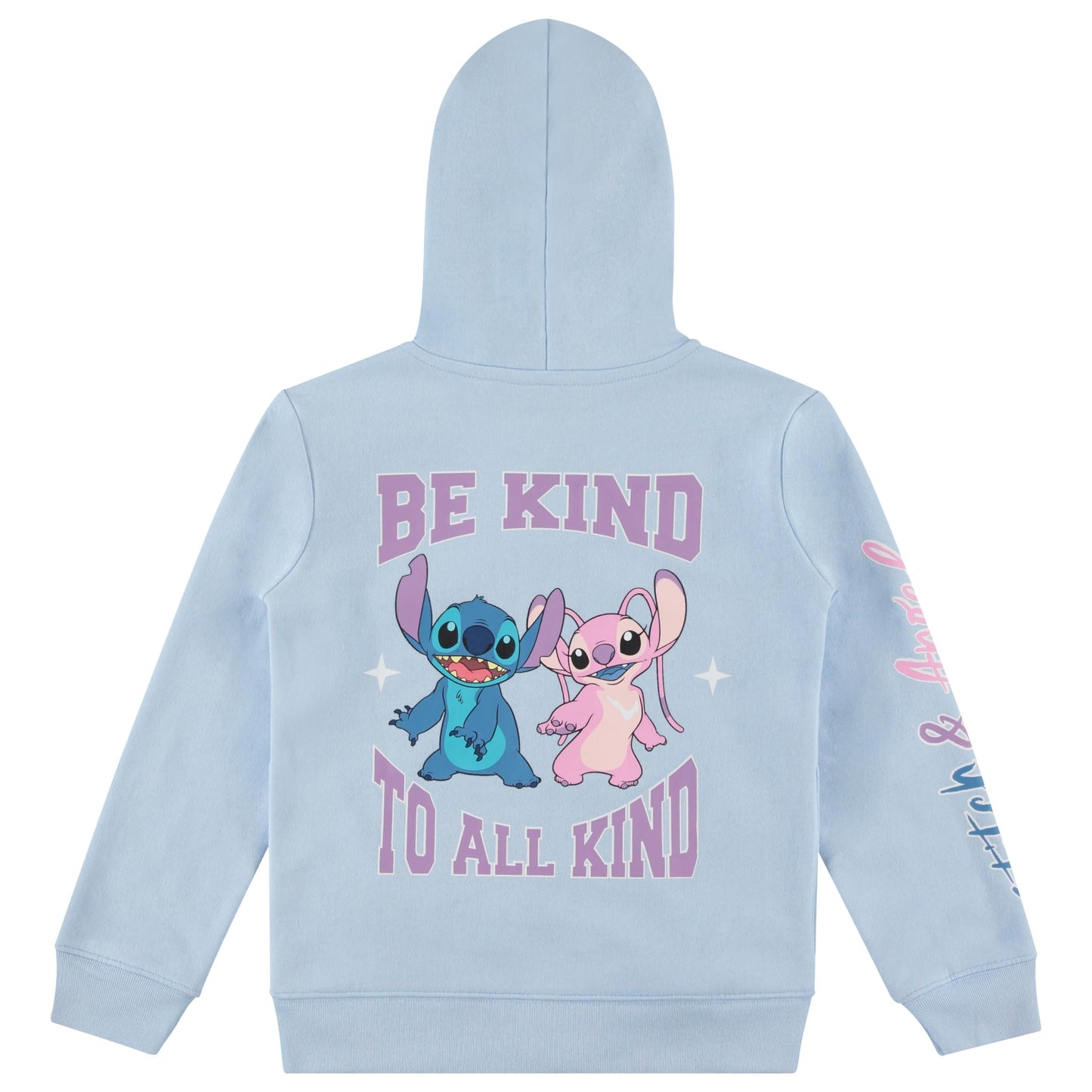 DISNEY Girls Lilo & Stitch Zip Up Hoodie - Little and Big Girls Sizes 4-16