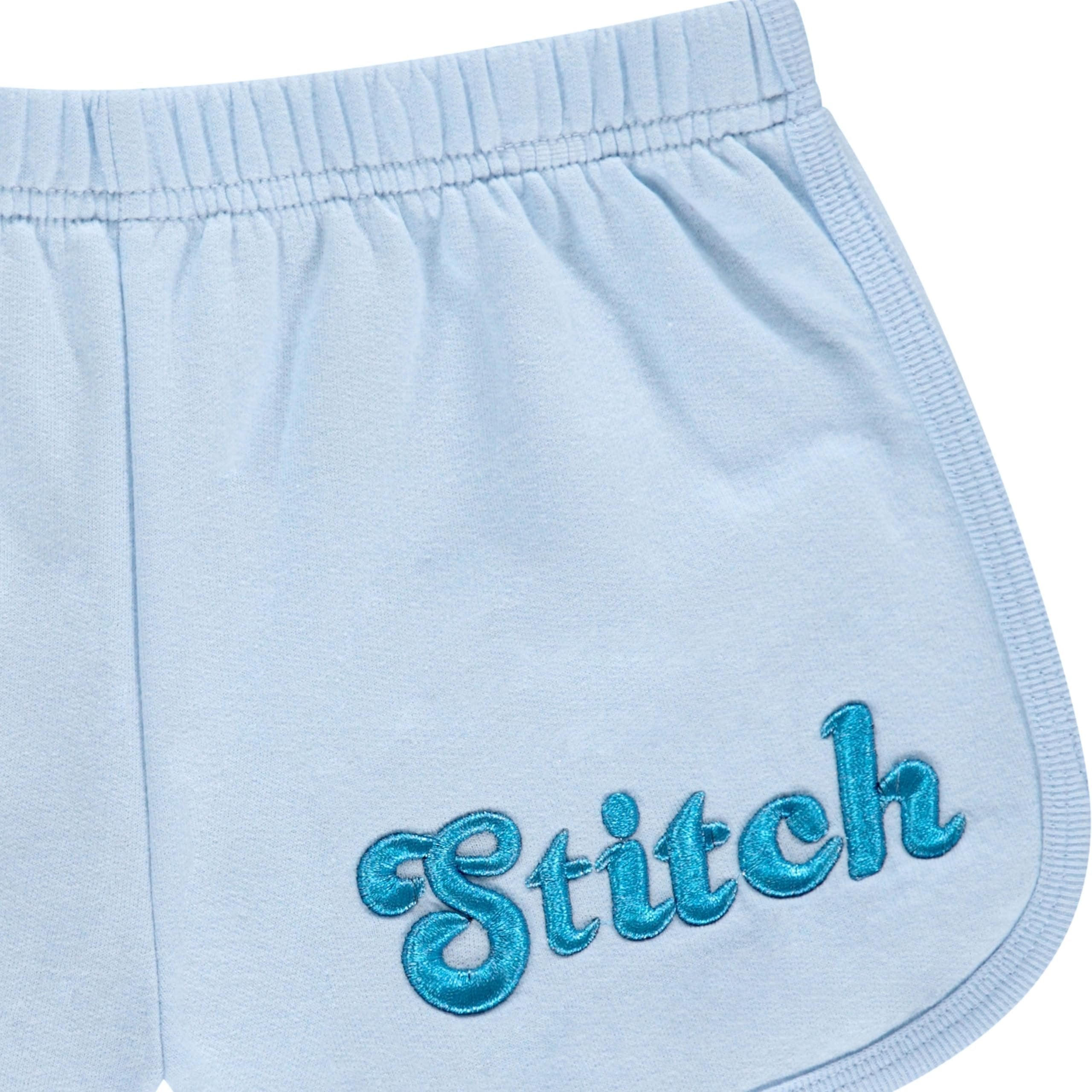 Disney Girls Lilo & Stitch Cosplay Hoodie Set - Stitch Costume Hoodie and Shorts Set -Little and Big Girl Sizes 4-16