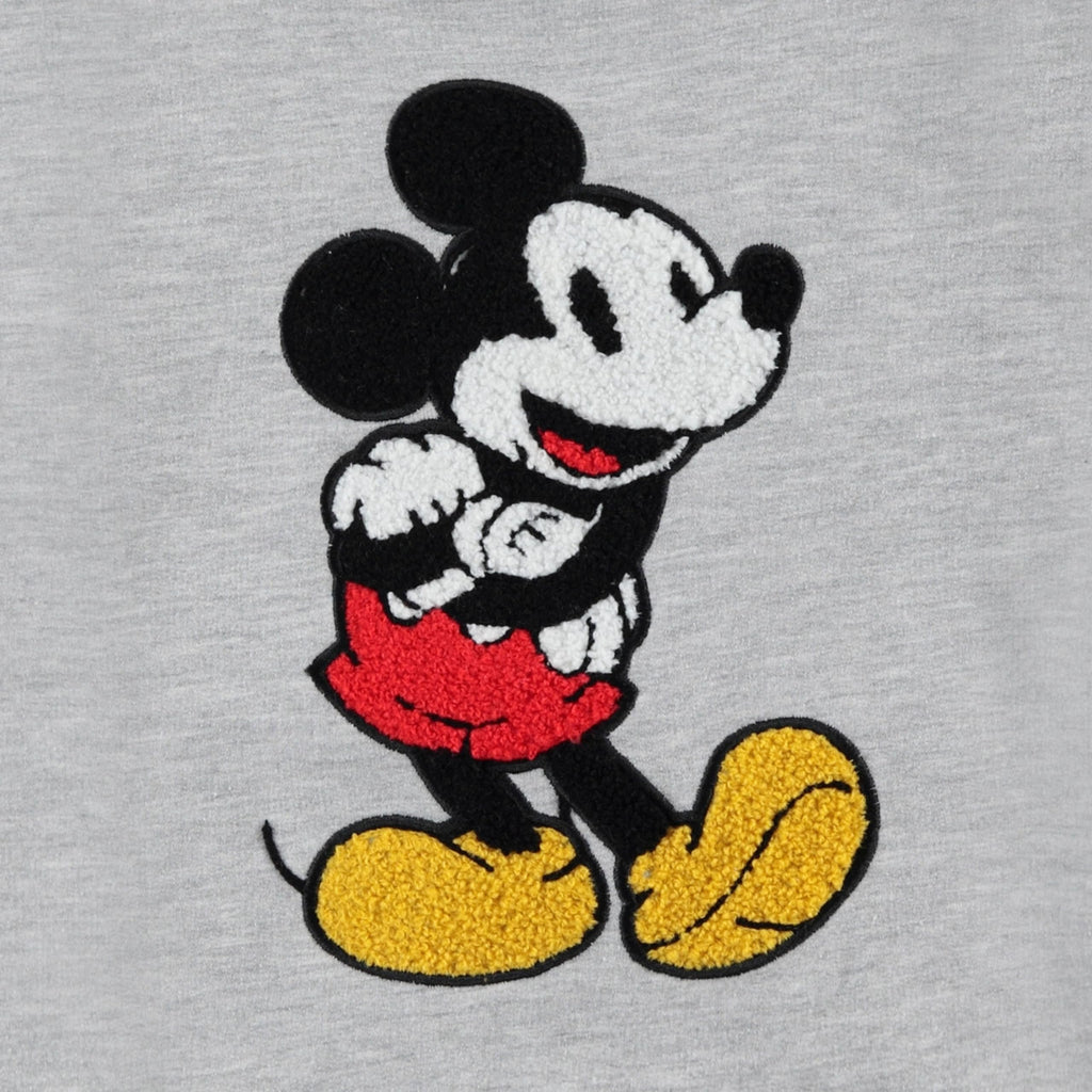 Minnie Mouse Girls Sweatshirt -Jumbo Print and Embroidery Minnie Mouse Sweater- Sizes 4-16