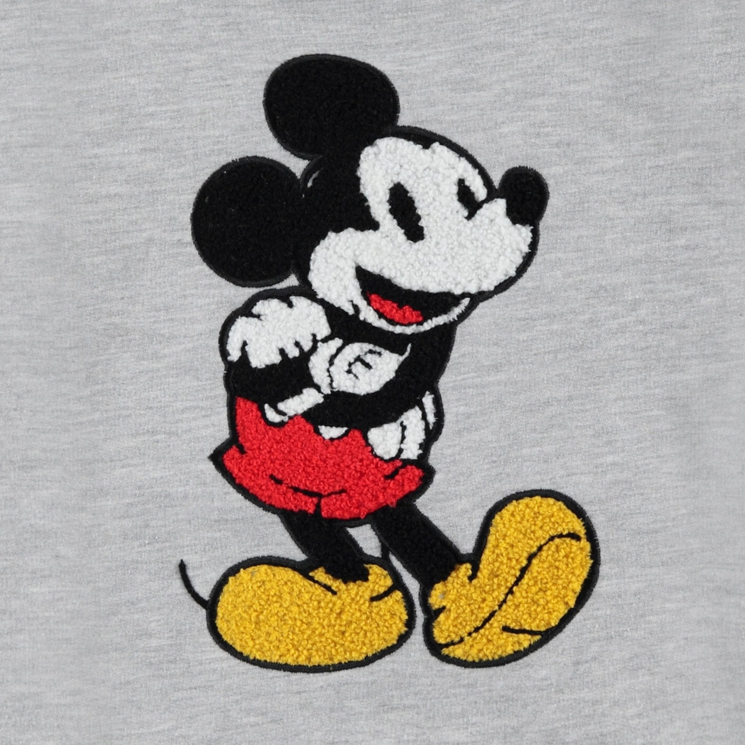 Minnie Mouse Girls Sweatshirt -Jumbo Print and Embroidery Minnie Mouse Sweater- Sizes 4-16