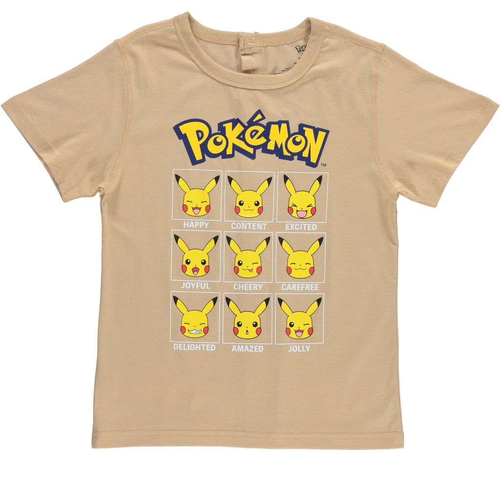 Pokemon Boys Pikachu Adaptive T-Shirt & Cargo Sweatpants Set, Clothing Little and Big Boys Sizes