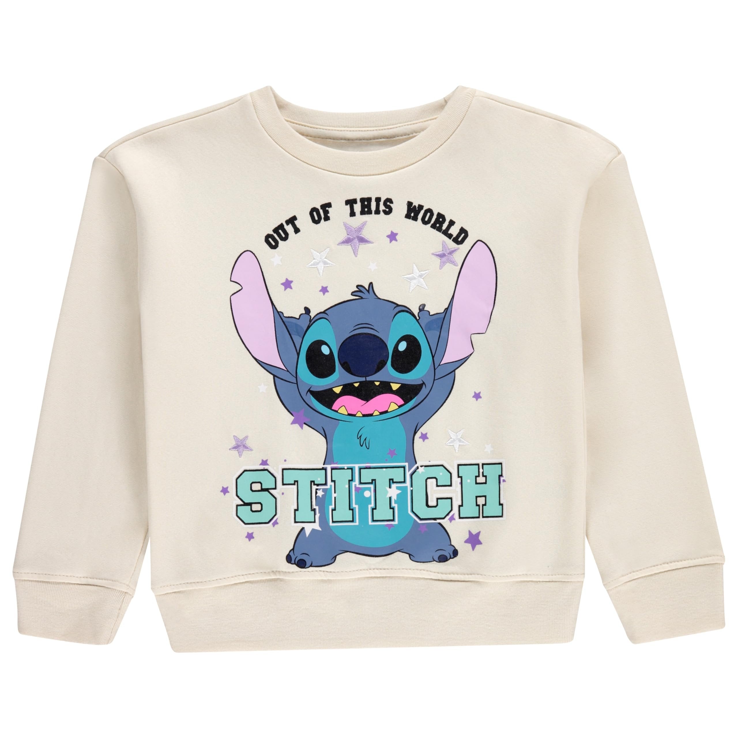 Disney Girls Lilo & Stitch Clothing Set - Stitch Sweatshirt Hoodie and Jogger - 2-Piece Outfit Set - Sizes 4-16