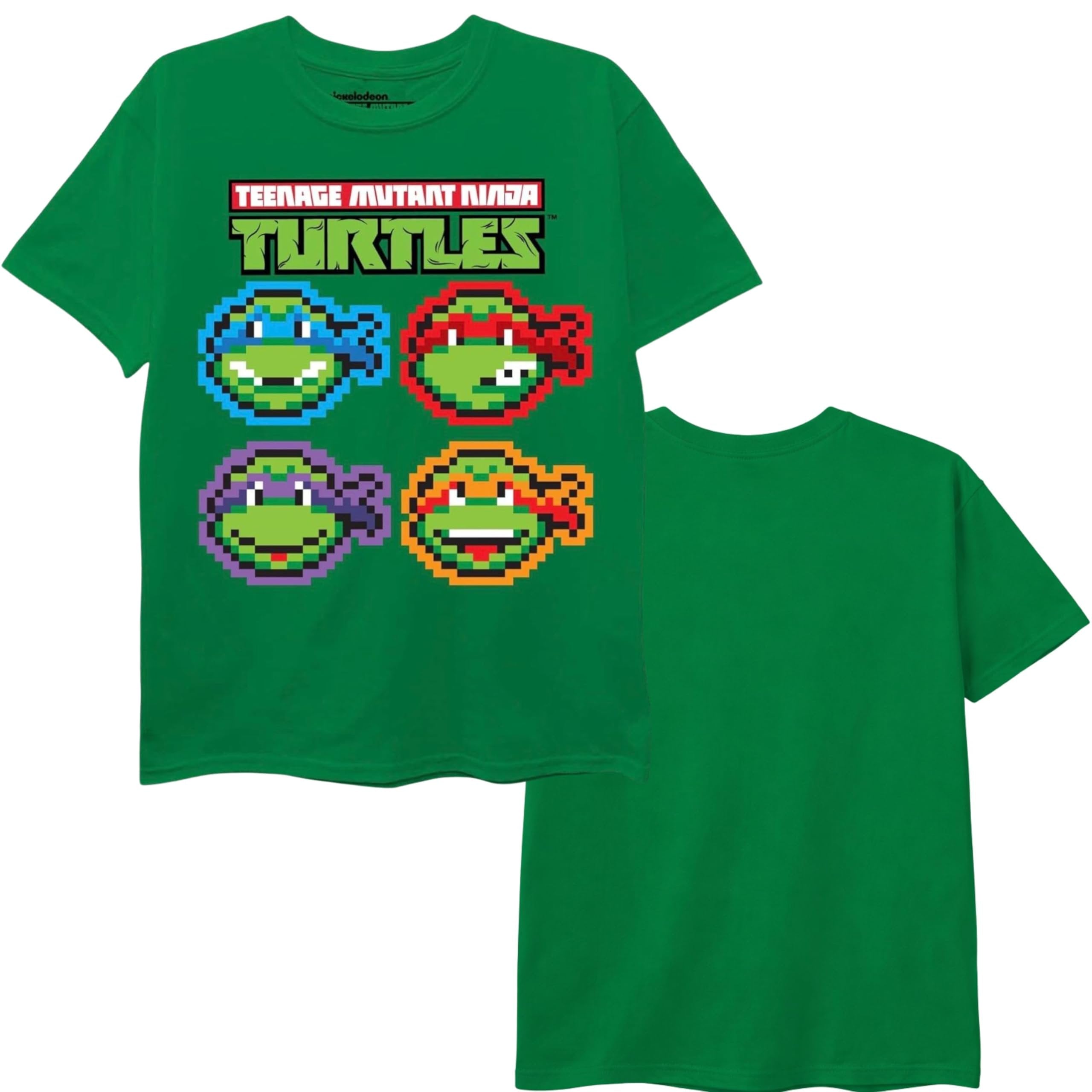 Teenage Mutant Ninja Turtles Toddler Boys Pixalated Short Sleeve T-Shirt