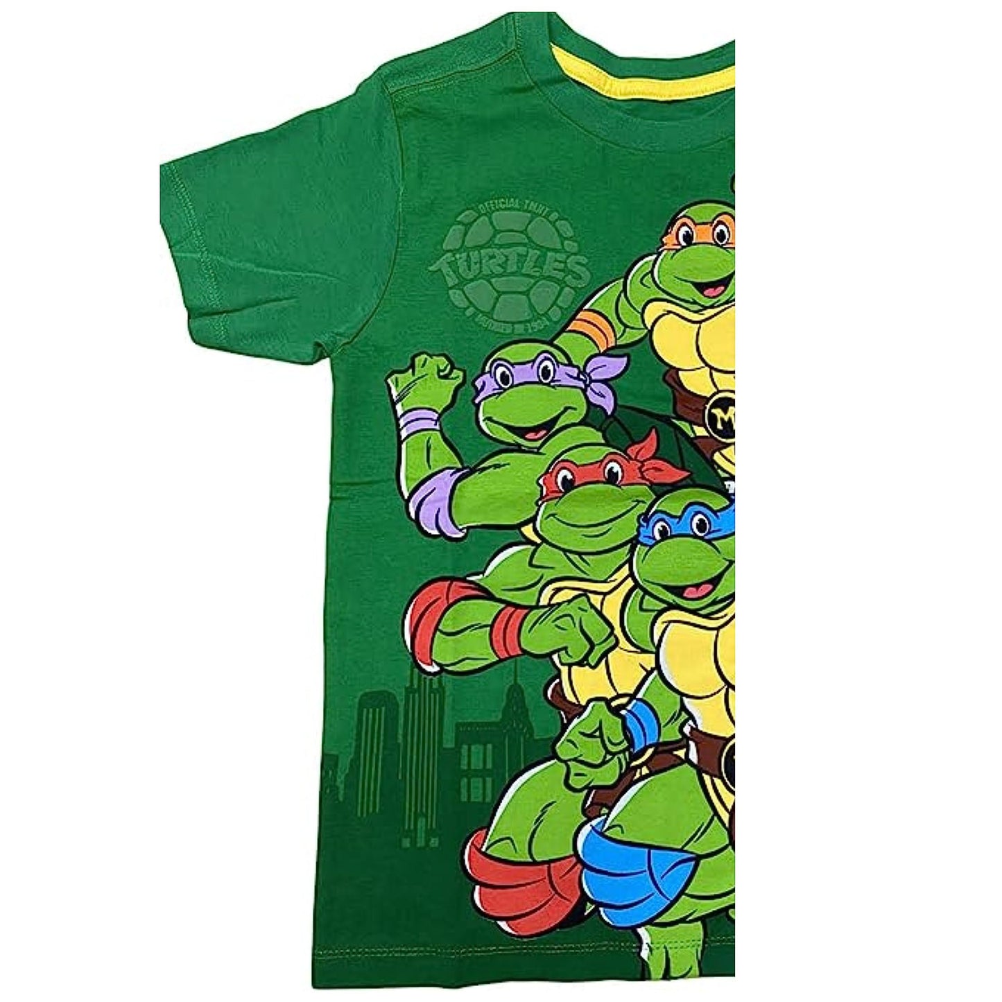 Teenage Mutant Ninja Turtles Boys Short Sleeve T-Shirt - Little and Big Boys 4-20 Sand