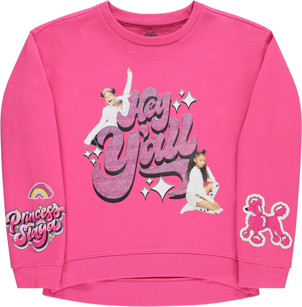 Nickelodeon That Girl Lay Lay Girls Free Style Sweatshirt -That Girl LAYLAY Pullover Sweatshirt- Sizes 4-16