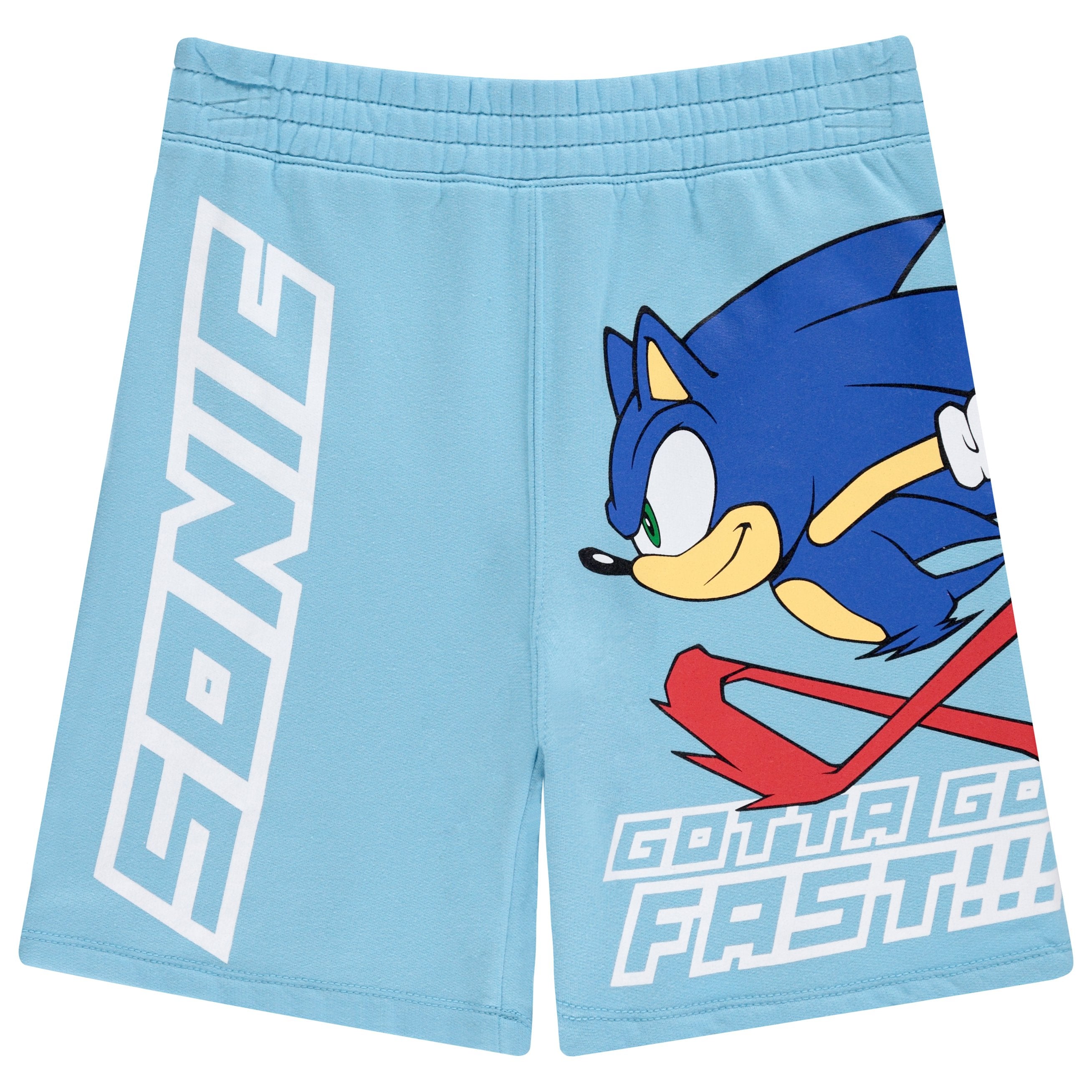 Boys Sonic The Hedgehog Hoodie and Shorts 2-Piece Set - Sonic Shorts and Hoodie Clothing Set