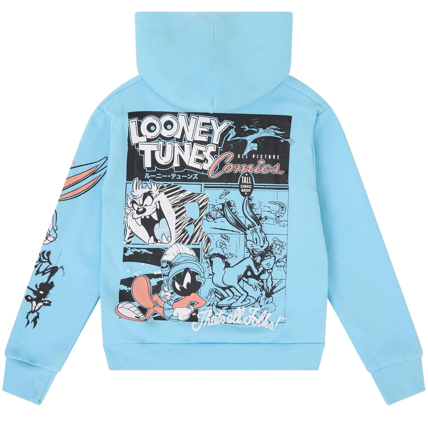 LOONEY TUNES Boys Hoodie and Jogger Pants 2-Piece Outfit Set- Boys Sizes 4-16