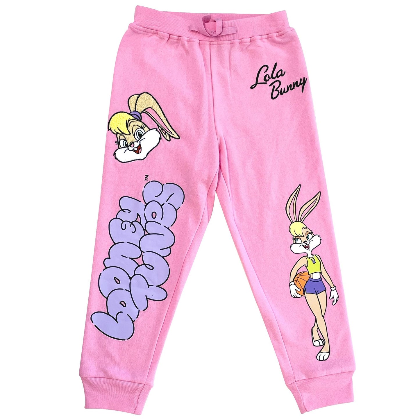 Looney Tunes Girls Lola Bunny Clothing Set - Lola Bunny Sweatshirt and Jogger - 2-Piece Outfit Set - Sizes 4-10