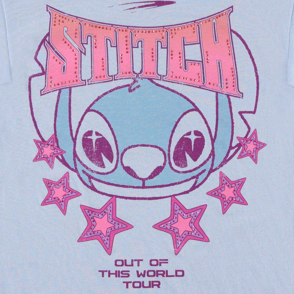 Disney Lilo and Stitch Girls Short Sleeve T-Shirt- Stitch Girls Tee Sizes 4-16