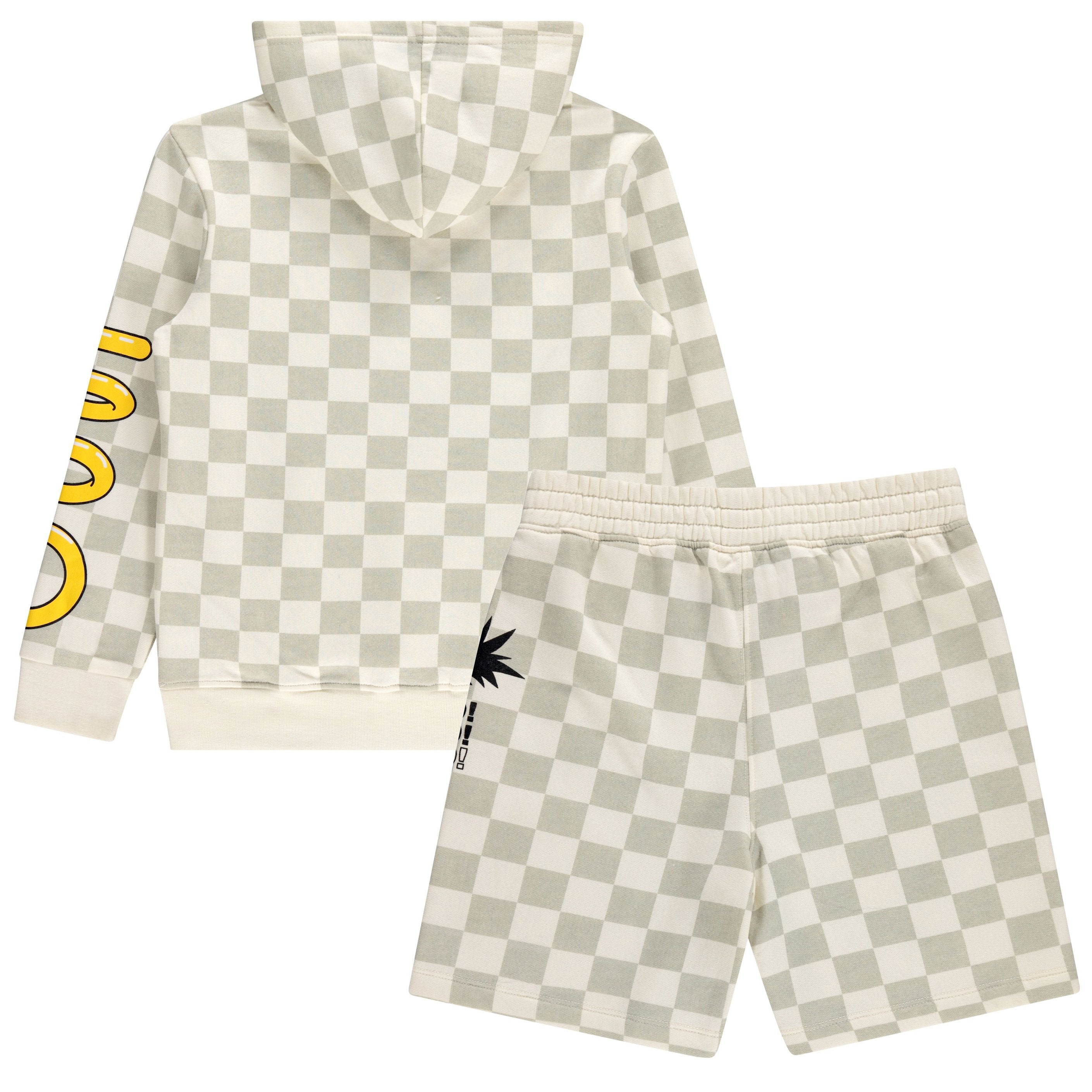Boys Sonic The Hedgehog Hoodie and Shorts 2-Piece Set - Sonic Shorts and Hoodie Clothing Set