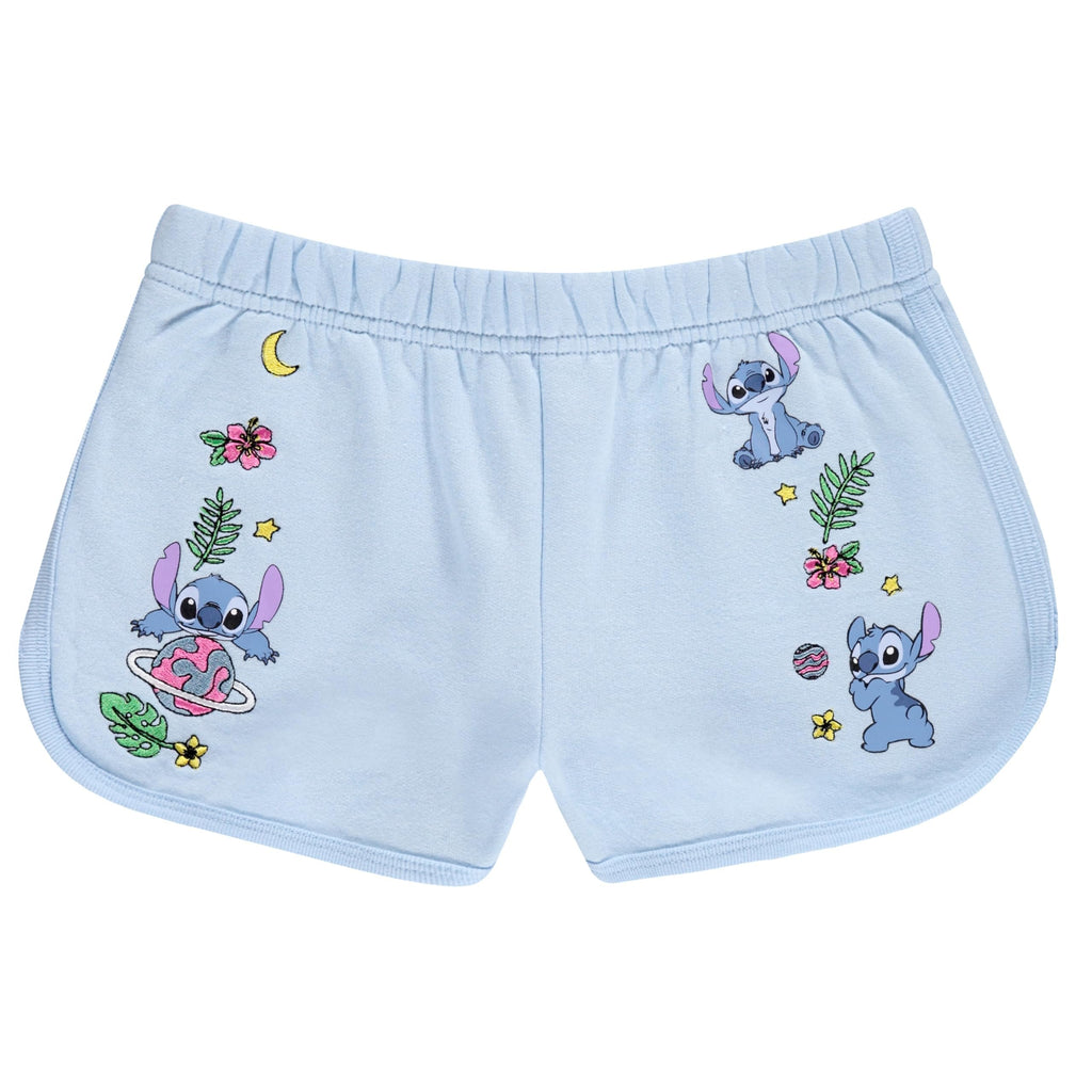 Disney Girls Lilo & Stitch Cosplay Hoodie Set - Stitch Costume Hoodie and Shorts Set -Little and Big Girl Sizes 4-16