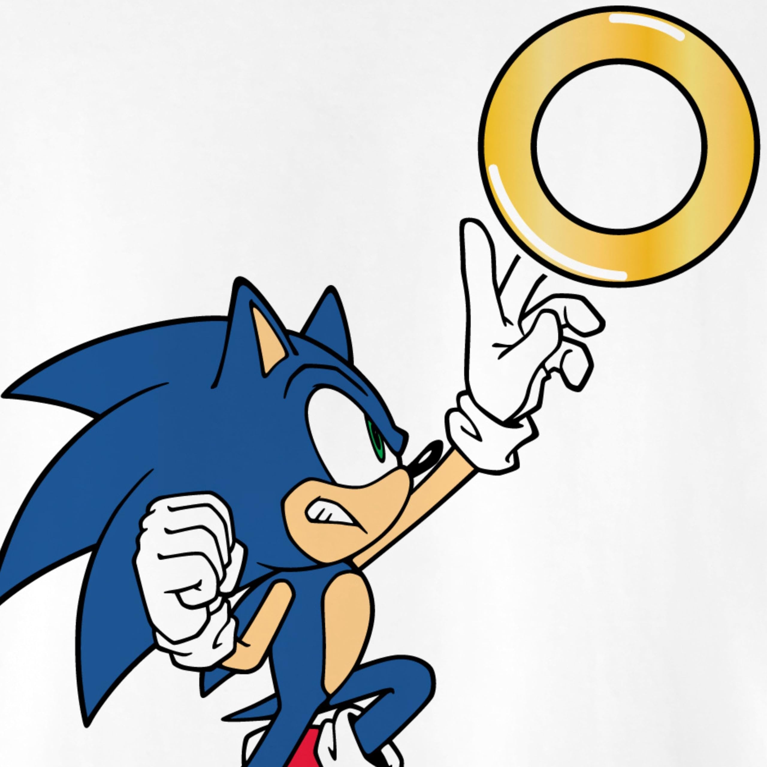 Boys Sonic The Hedgehog Graphic Long Sleeve T-Shirt- Little and Big Boys Sizes 4-20