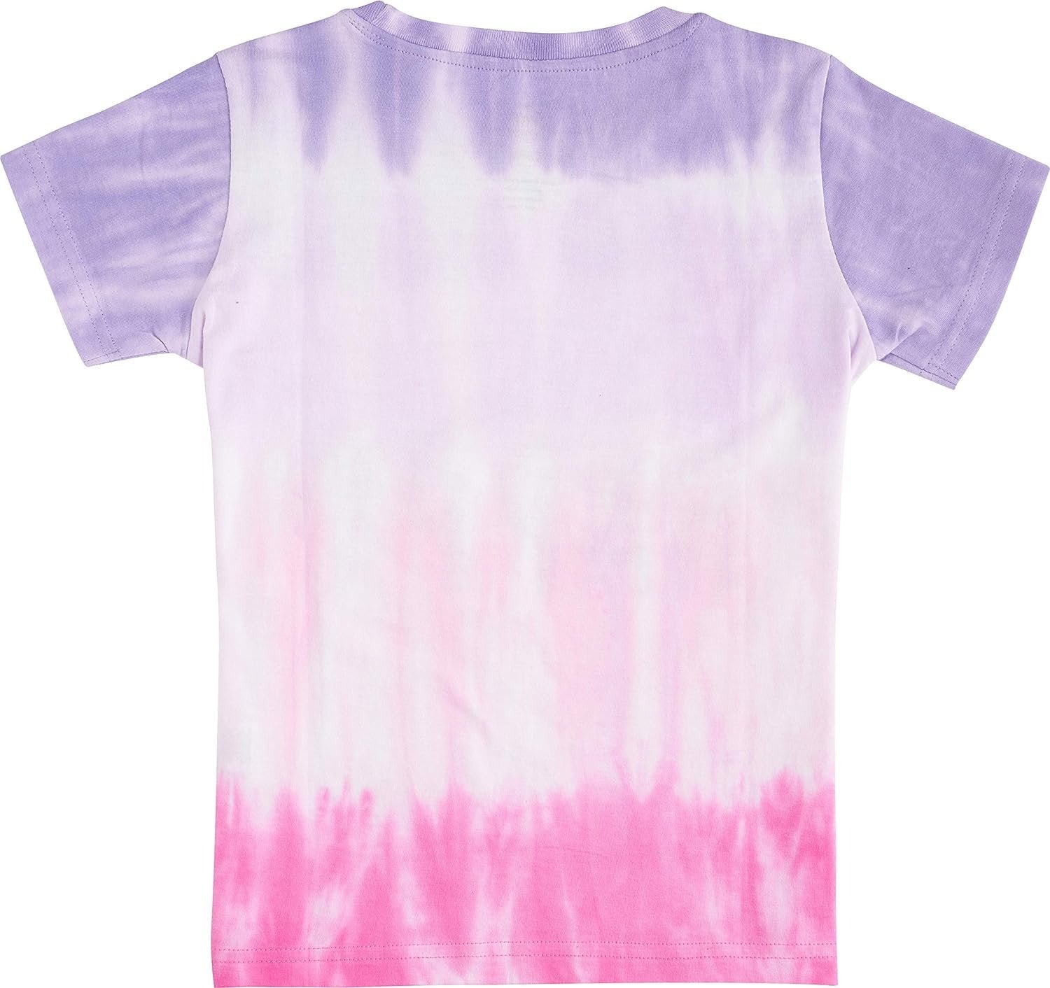 JoJo Siwa Girls Dip Dye T- Shirt (12/14-Large, Lilac/Pink/White)