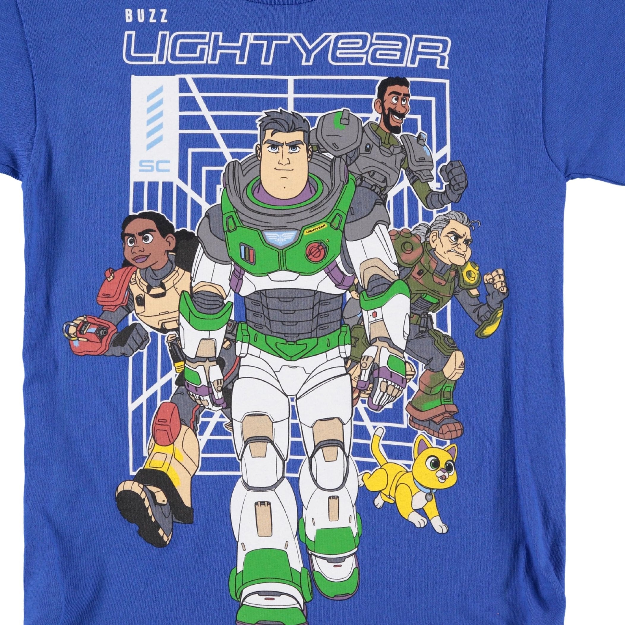 Disney Toy Story Boys Buzz Lightyear T-Shirt - Air Brushed Design Toy Story Boys T-Shirt