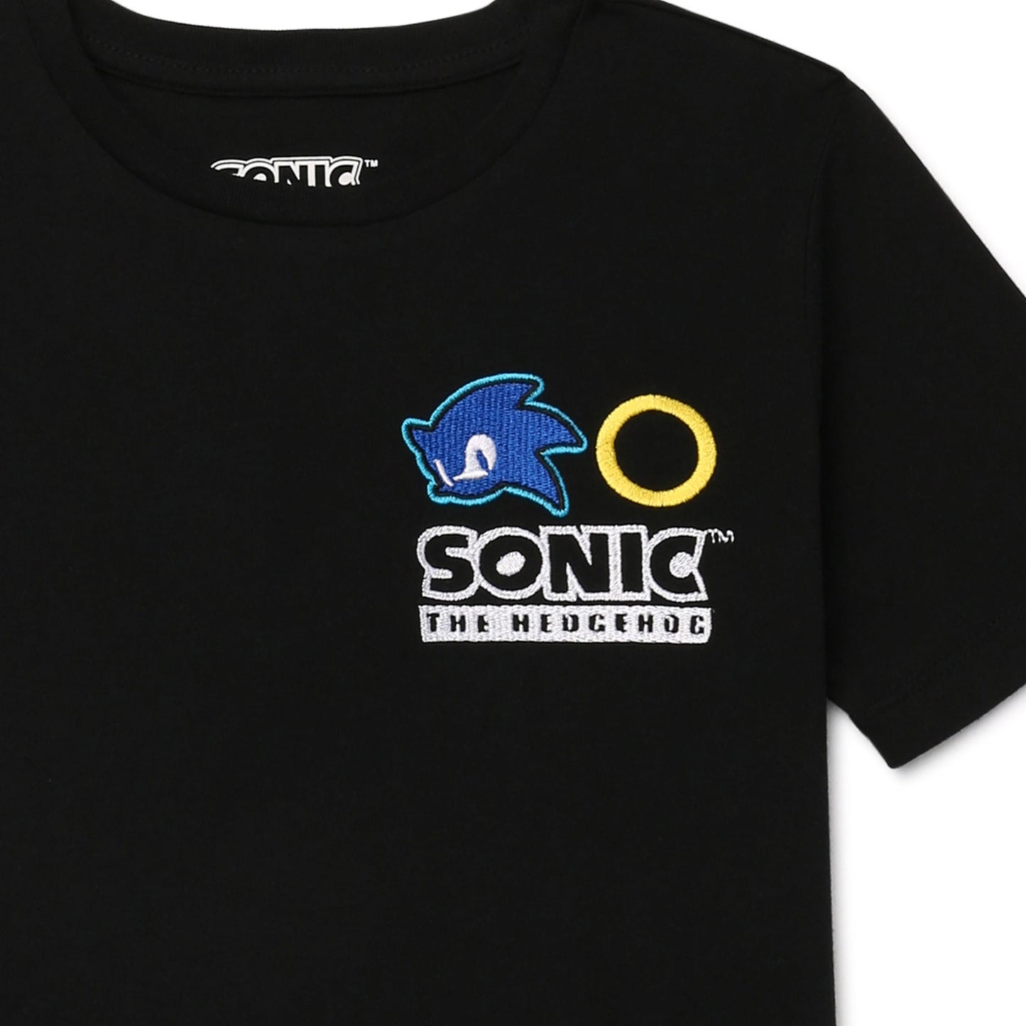 Boys Sonic The Hedgehog Short Sleeve Graphic T-Shirts- Sizes 4-20