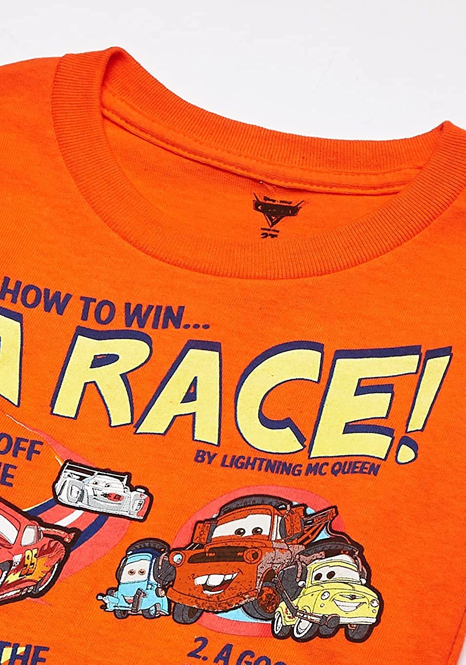 Disney Cars Boys' How To Win A Race T-Shirt