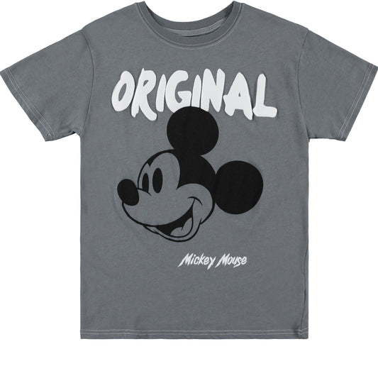 DISNEY Junior's Mickey Mouse Original Short Sleeve T-Shirt - Junior Ladies Sizes XS-3XL