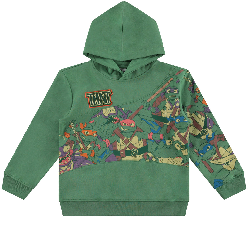 Teenage Mutant Ninja Turtles Boys Hoodie- Leonardo, Michelangelo, Donatello and Raphael Sizes 4-7