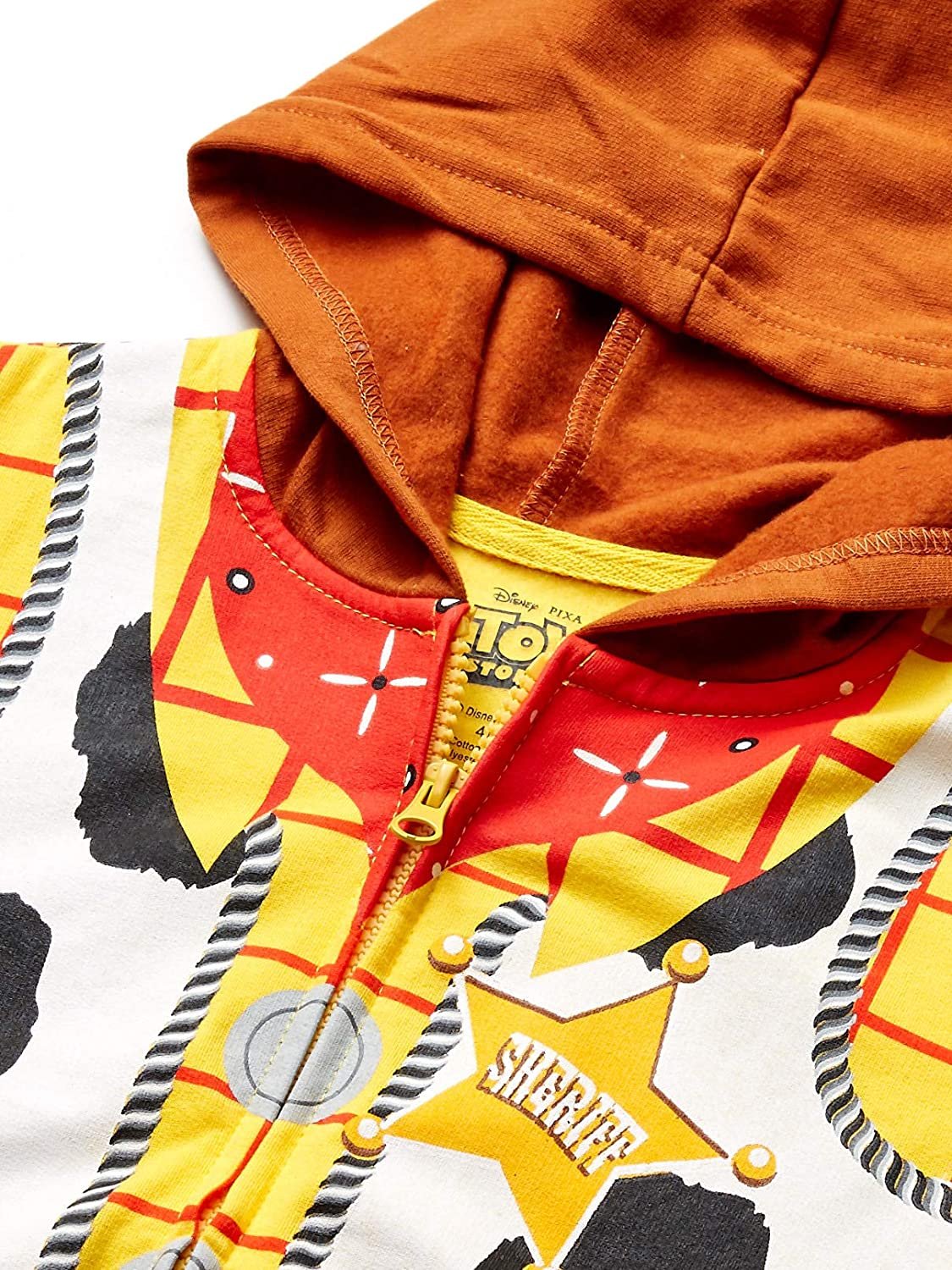 Disney Boys' Toddler Sheriff Woody Toy Story Costume Hoodie
