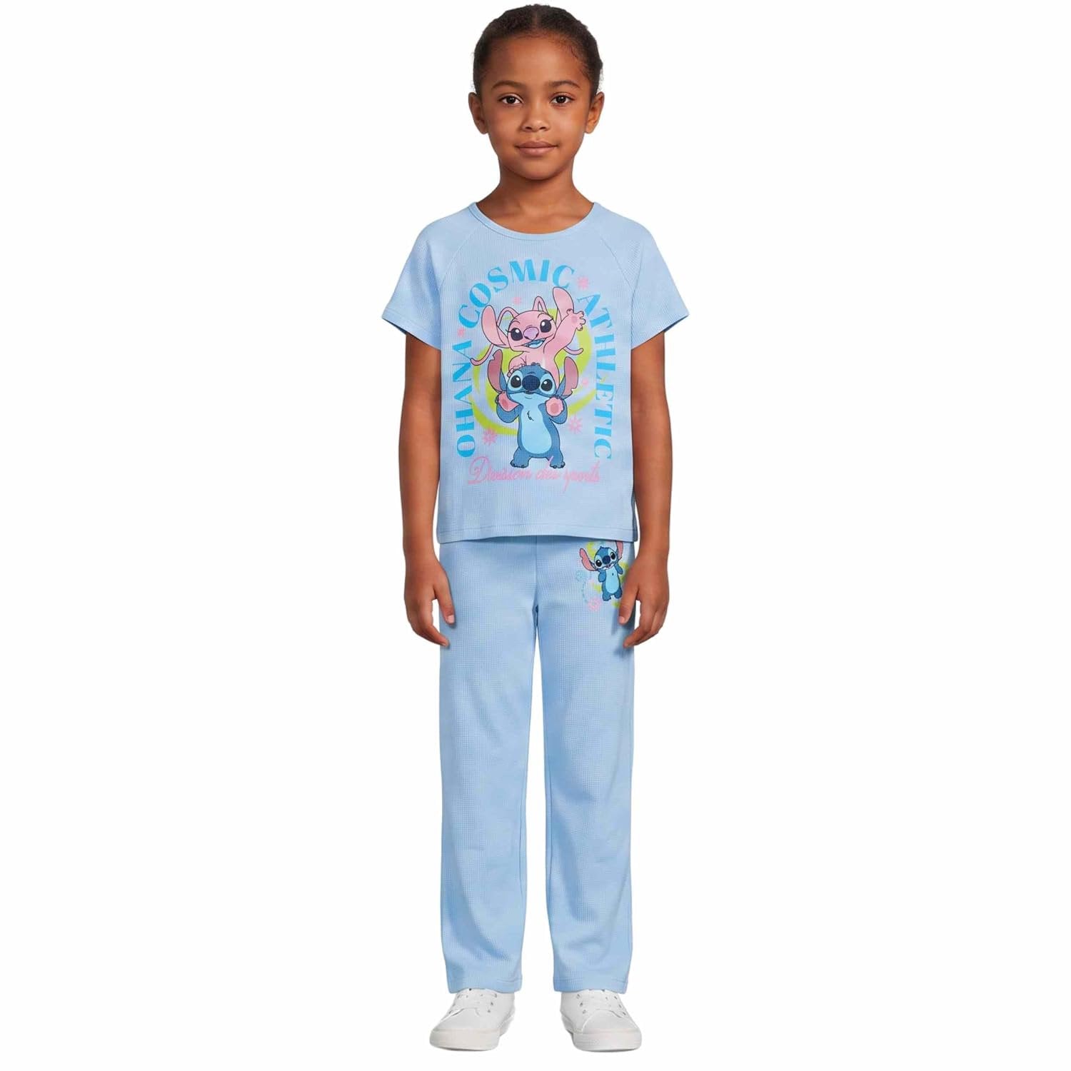 Disney Lilo & Stitch Girls Shirt & Pants Outfit Set, Sizes 4-16
