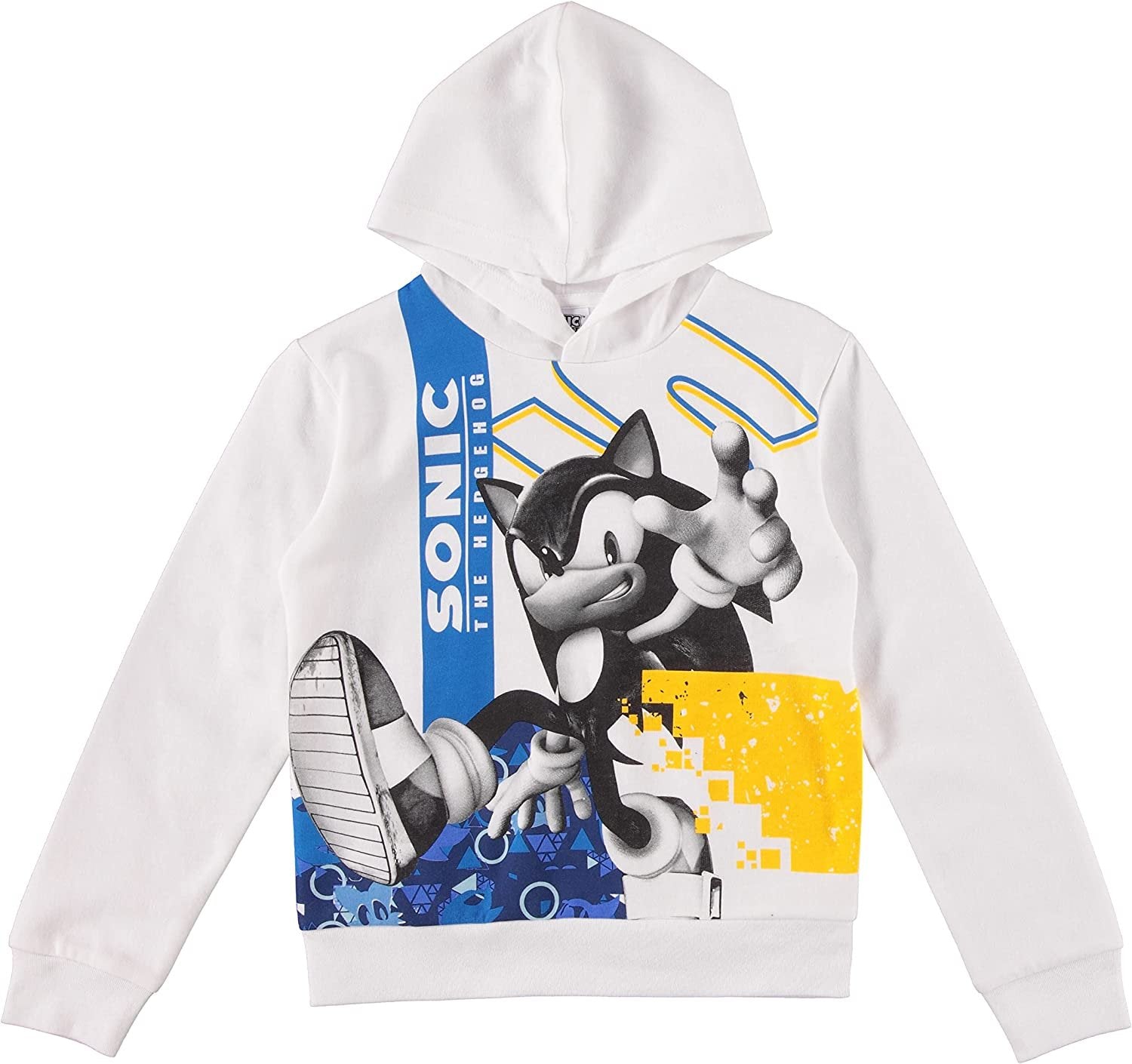 FREEZE Boys Sonic Hoodie and Jogger Sweatpants - Sonic The Hedgehog Boys 2-Piece Outfit Set sizes 4-16