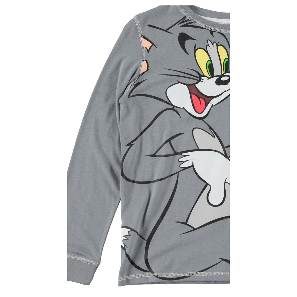 Boys Tom and Jerry Long Sleeve T-Shirt - Sizes 4-16