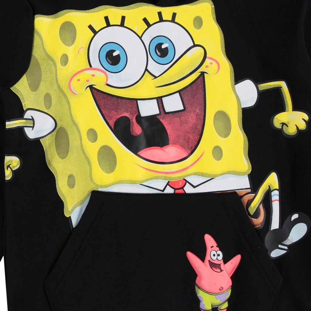 SpongeBob SquarePants Boys Hooded Pullover Hoodie and Jogger Sweatpants Set, Little and Big Boys Sizes 4-20