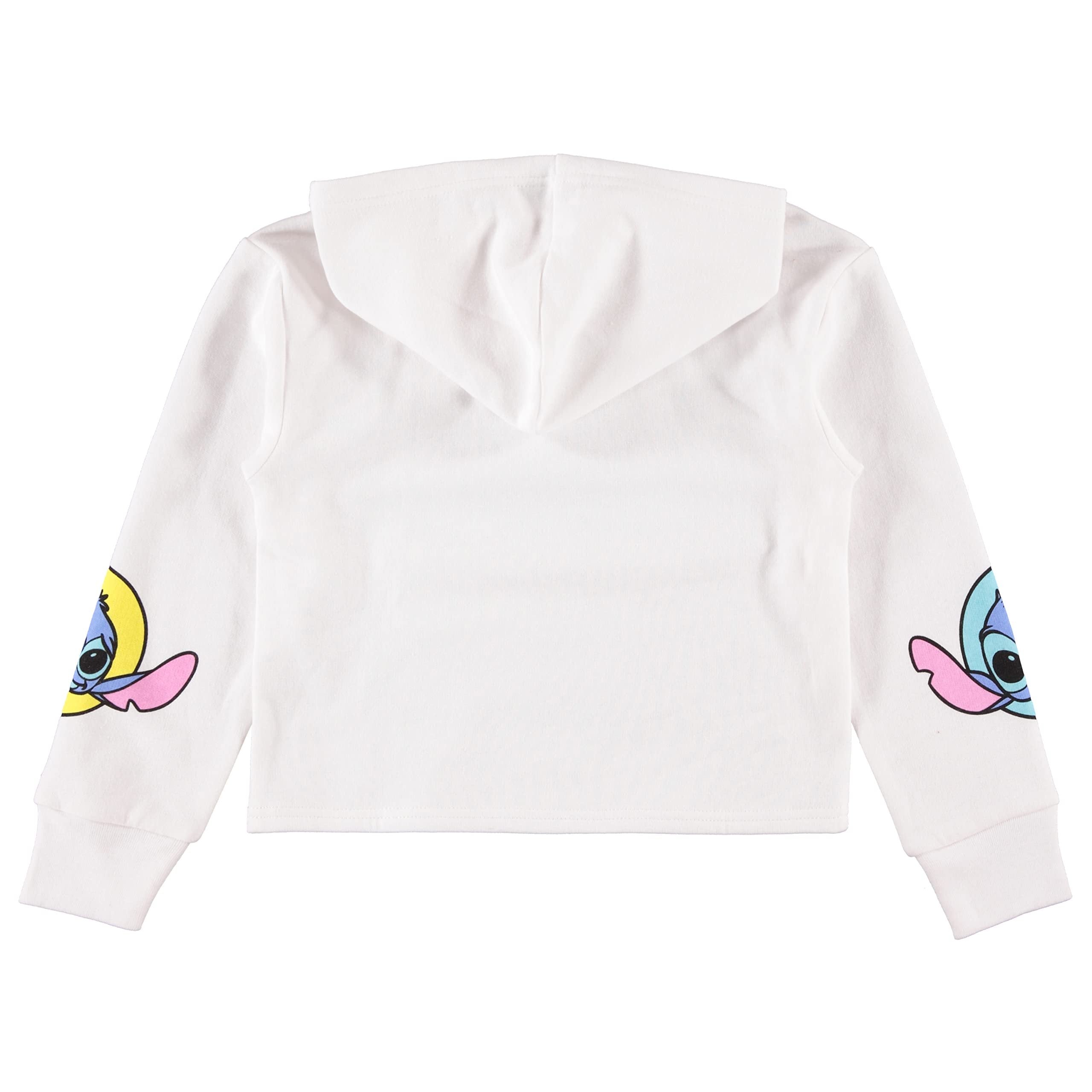 Disney Lilo & Stitch Girls Hoodie - Stitch Skimmer Pull Over Hoodie- Little and Big Girl Sizes 4-16