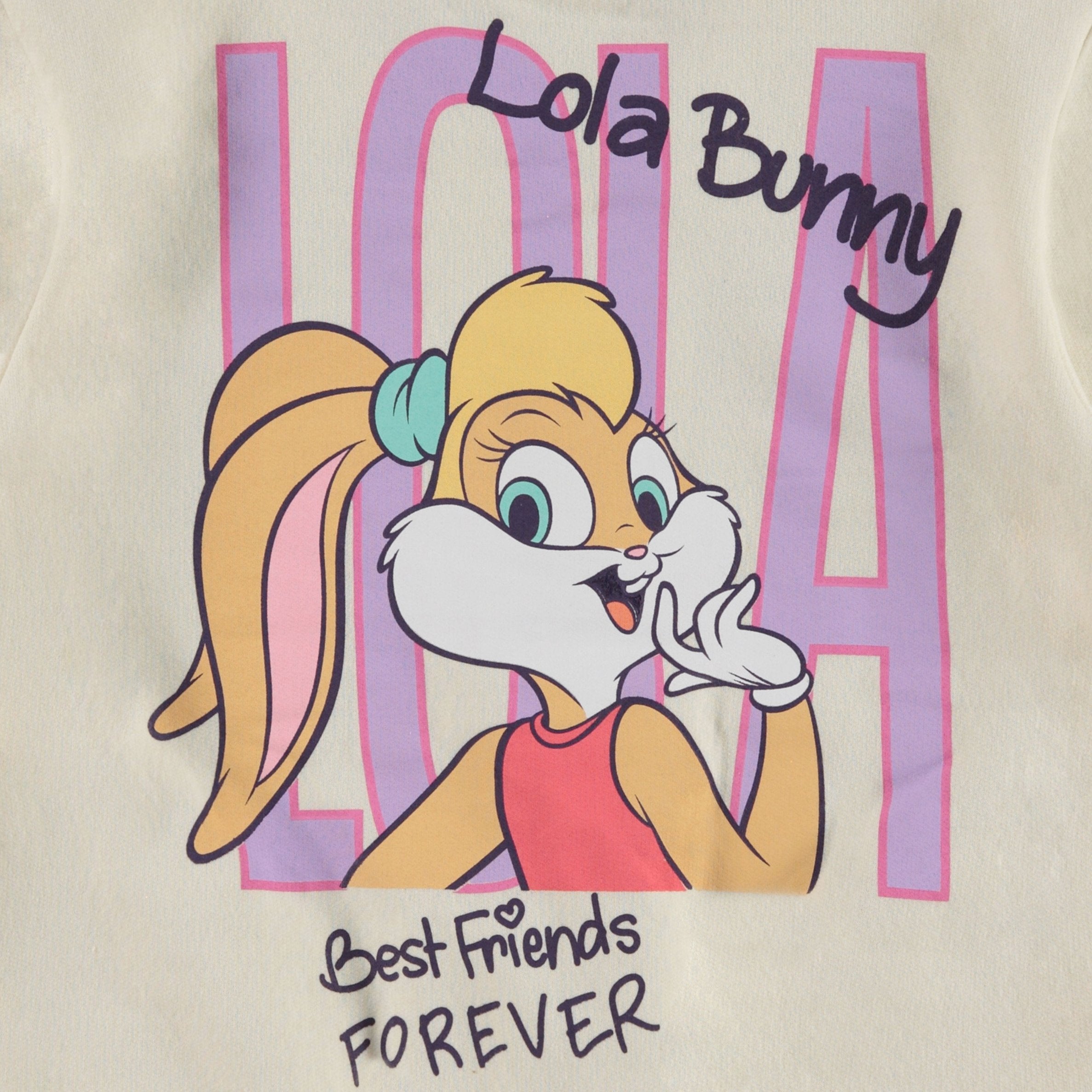 Looney Tunes Lola Bunny Varsity Bomber Jacket - Little and Big Girl Sizes 4-16