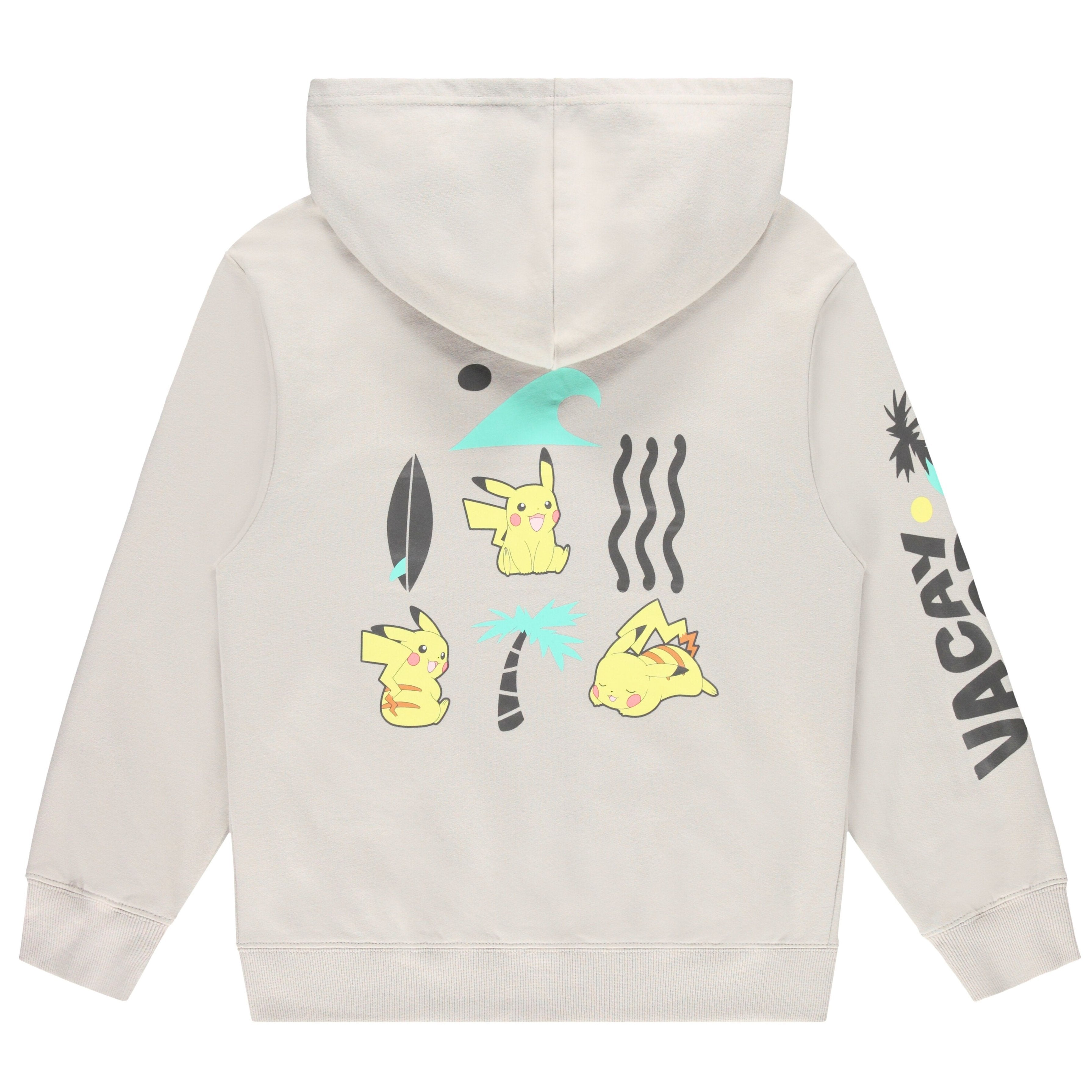 Pokemon Boys Pikachu Zip-Up Fleece Hoodie- Pokemon for Little and Big Boys Sizes XS-XL